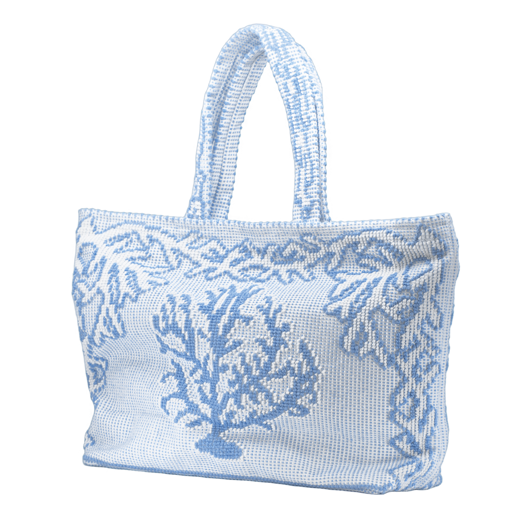 Coral Beach Bag Sky Blue