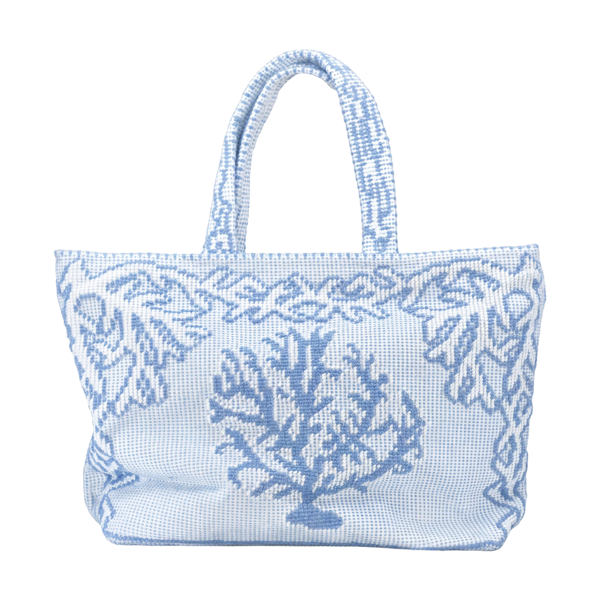 Coral Beach Bag Sky Blue