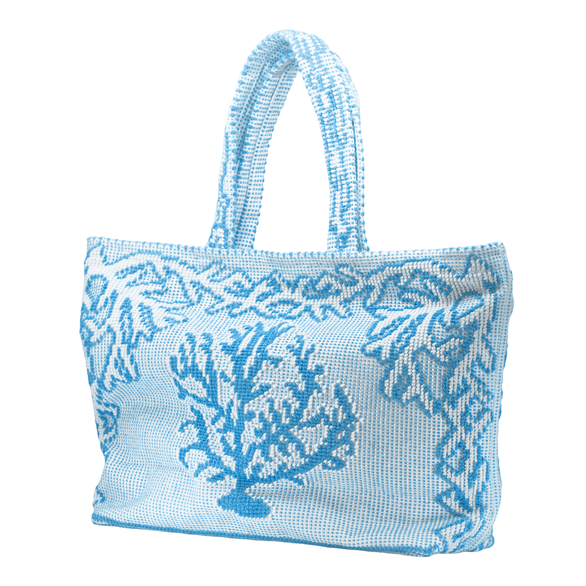 Coral Beach Bag Turquoise
