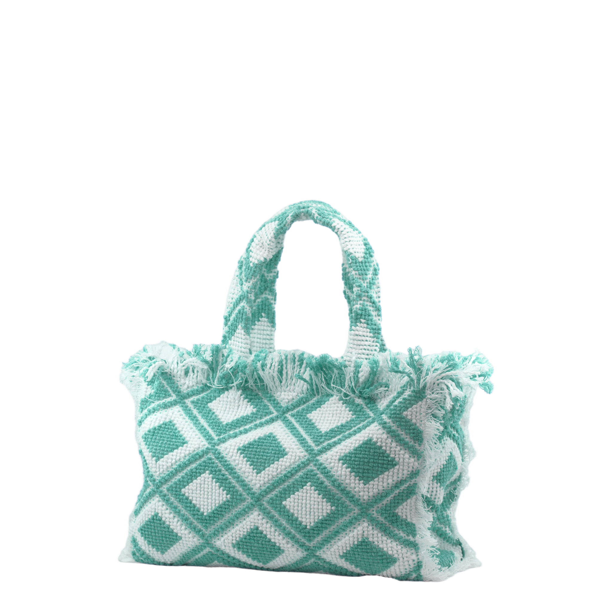 Rombo Medium Bag Aqua Green