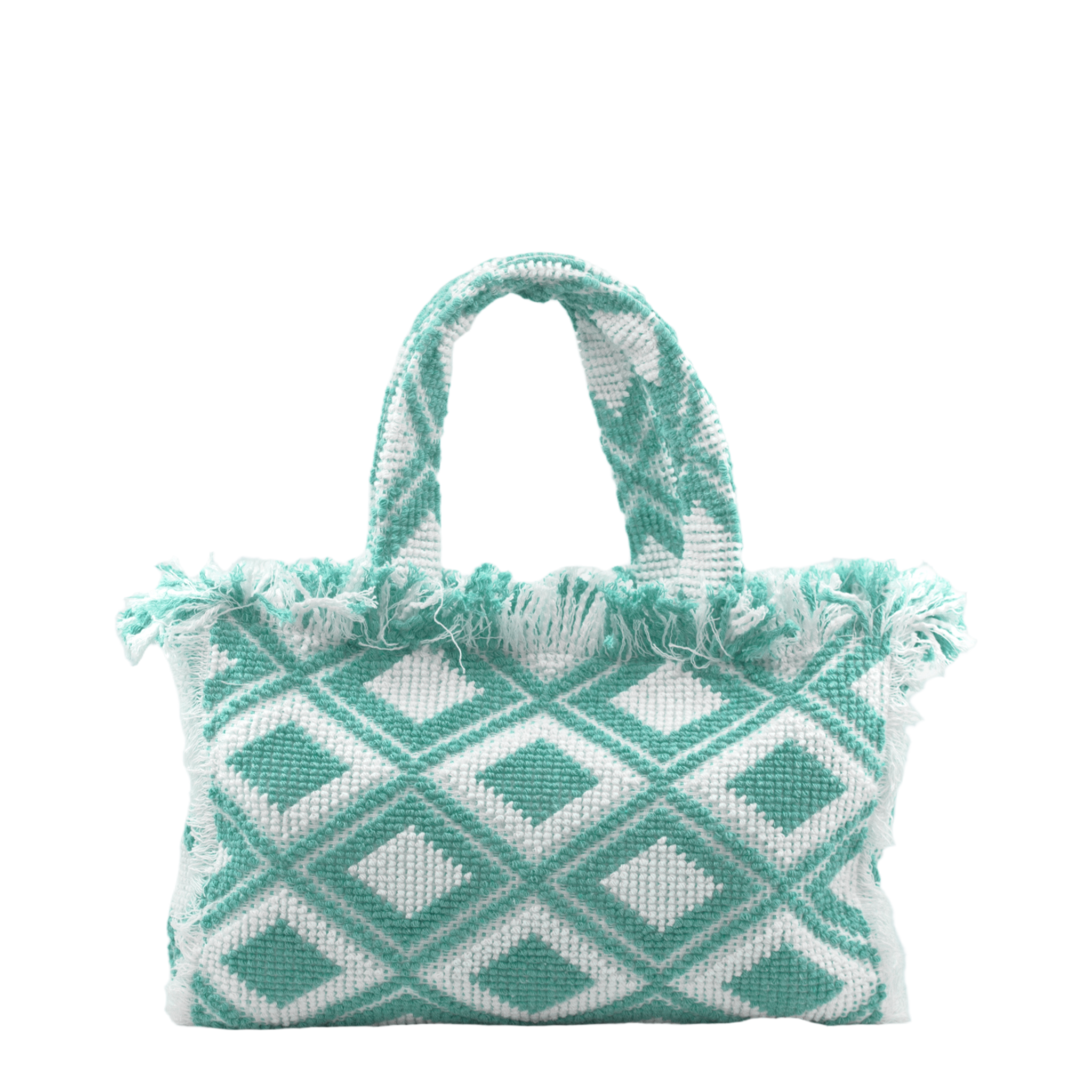 Rombo Medium Bag Aqua Green