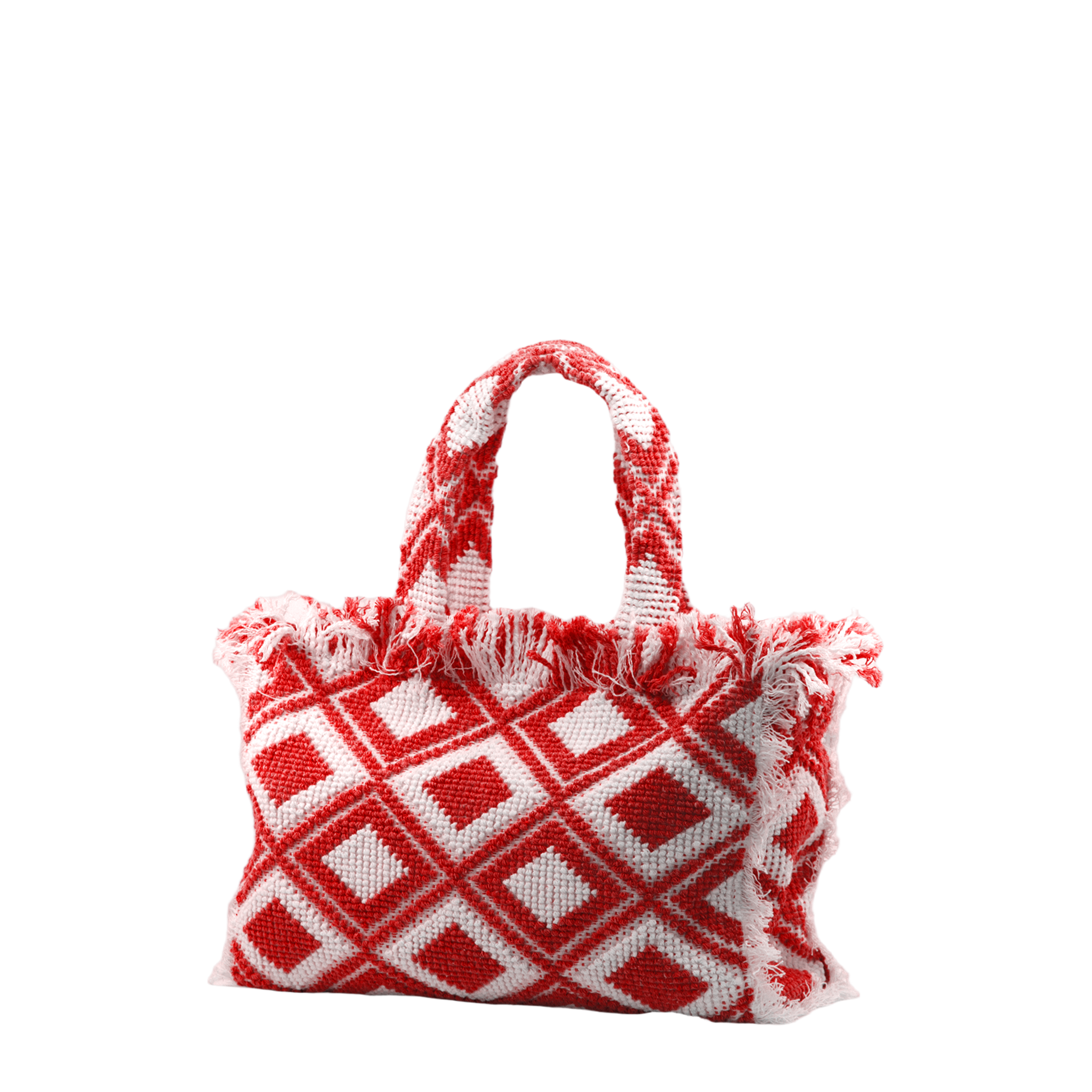 Rombo Medium Bag Red