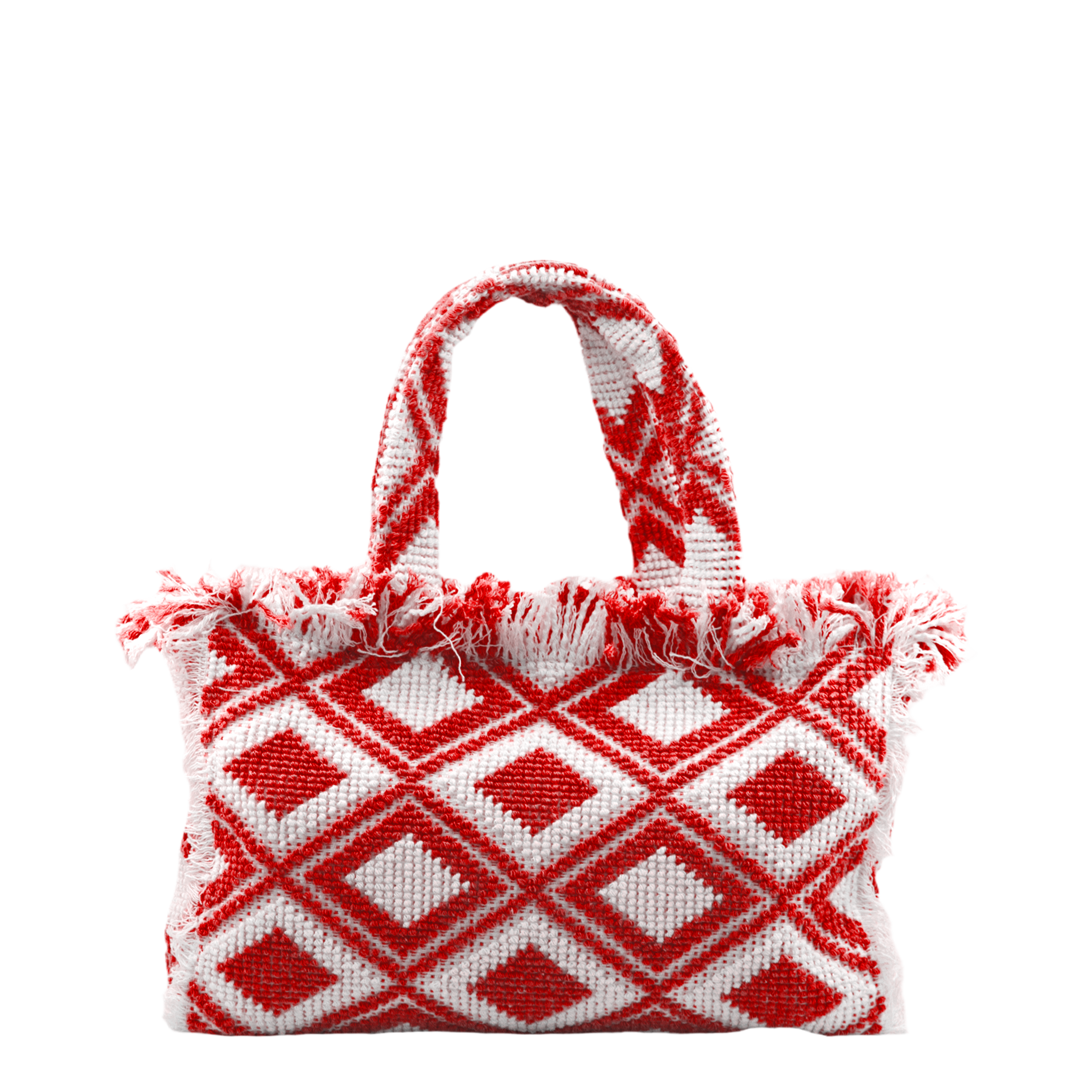 Rombo Medium Bag Red