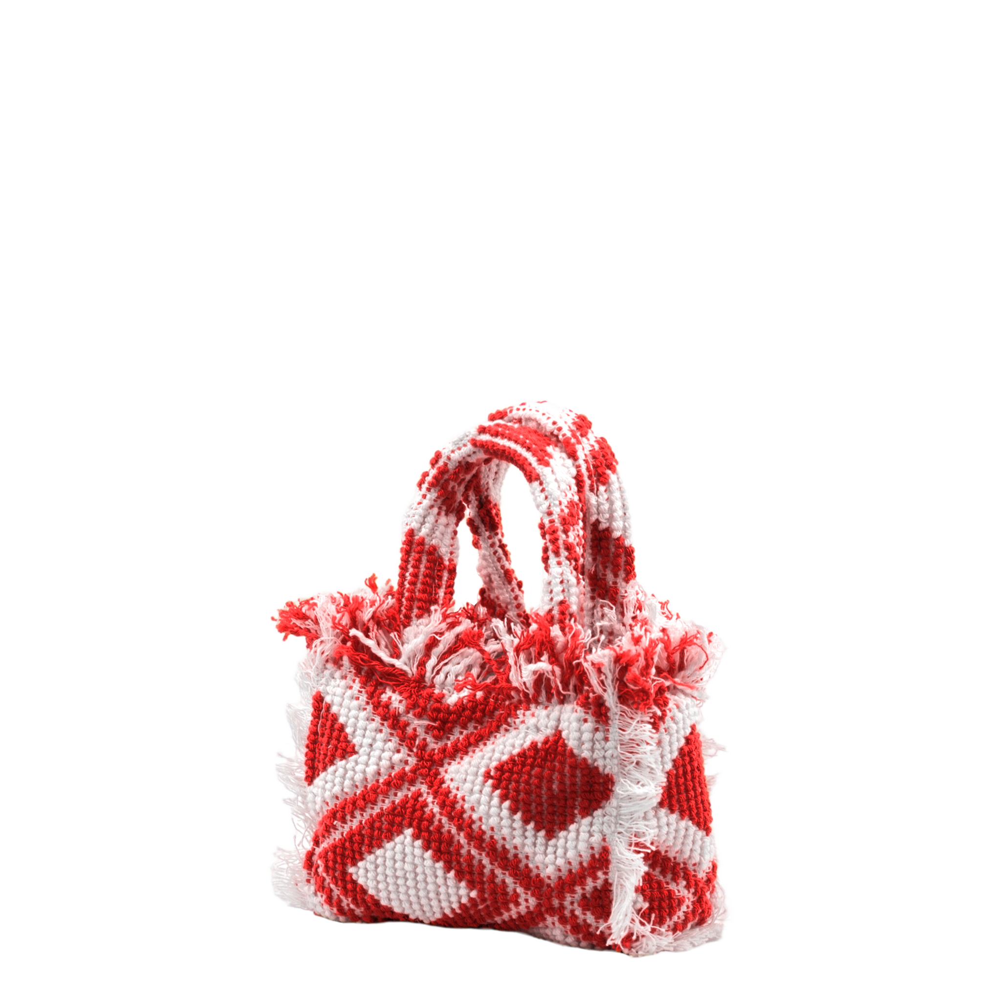 Rombo Mini Tote Red