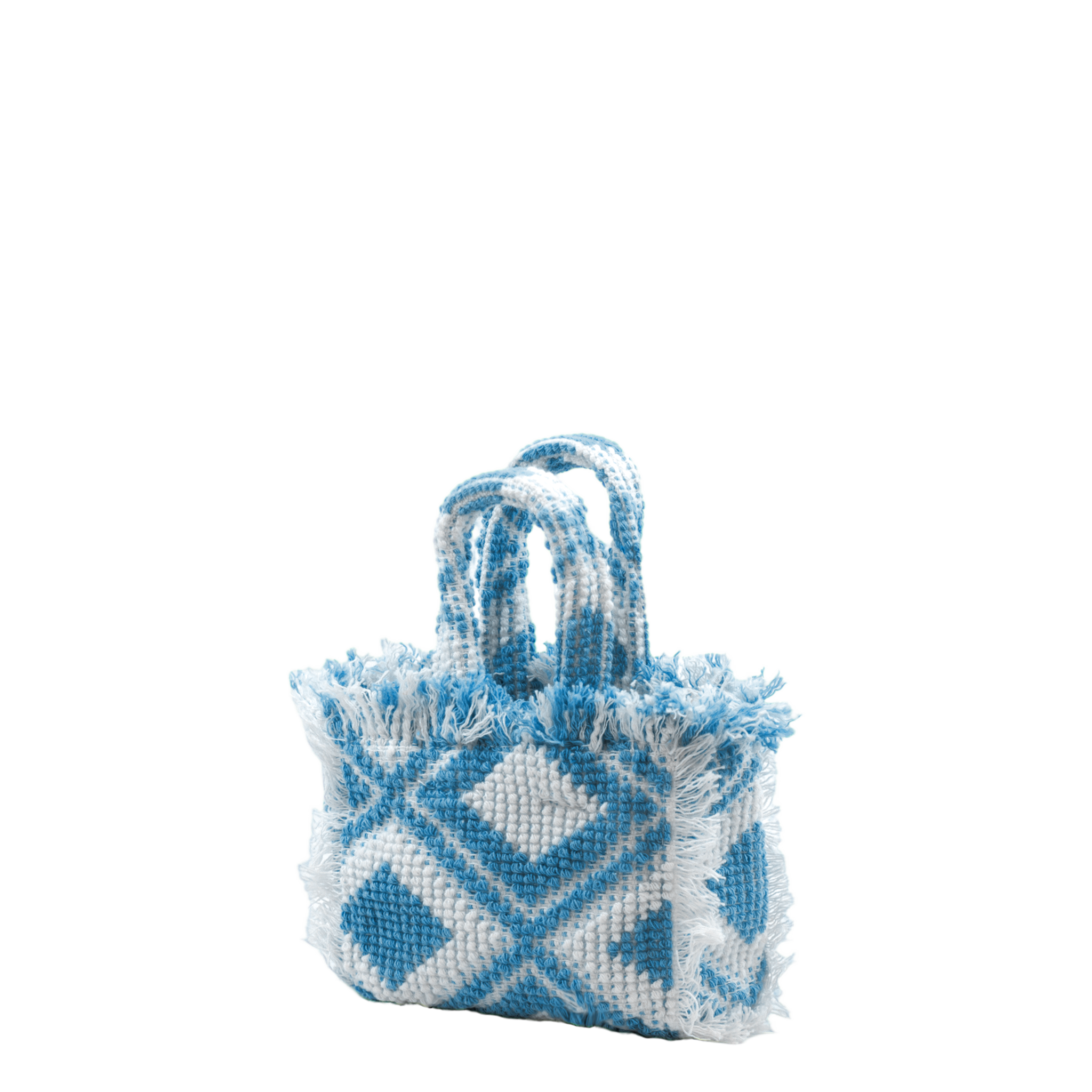Rombo Mini Tote Turquoise