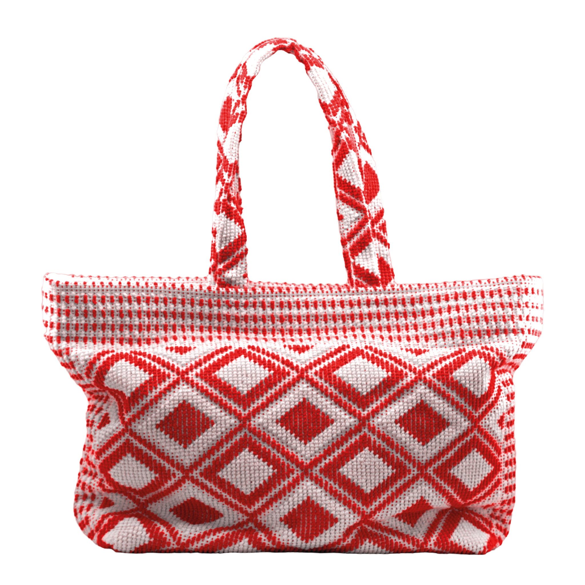 Summer Beach Bag Red