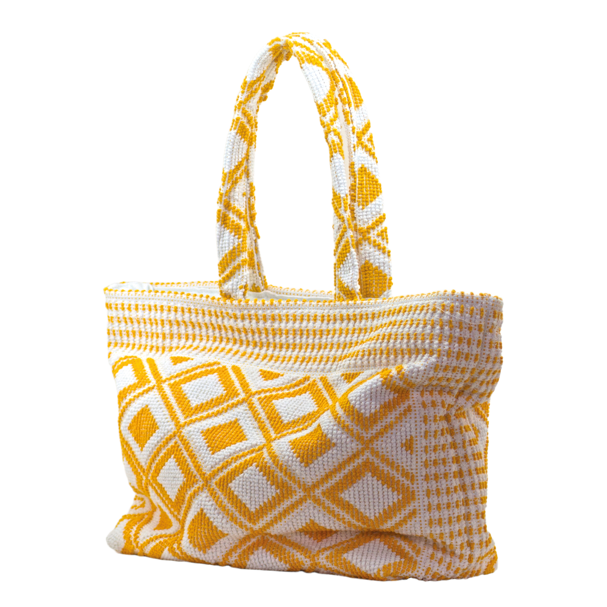 Summer Beach Bag Yellow