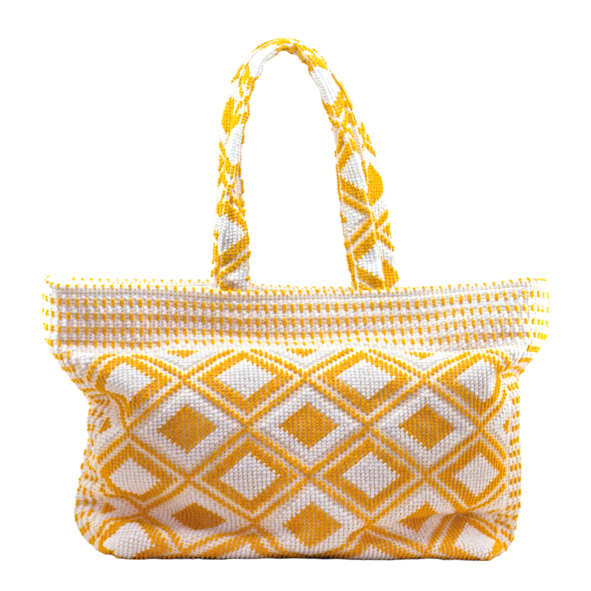 Summer Beach Bag Yellow