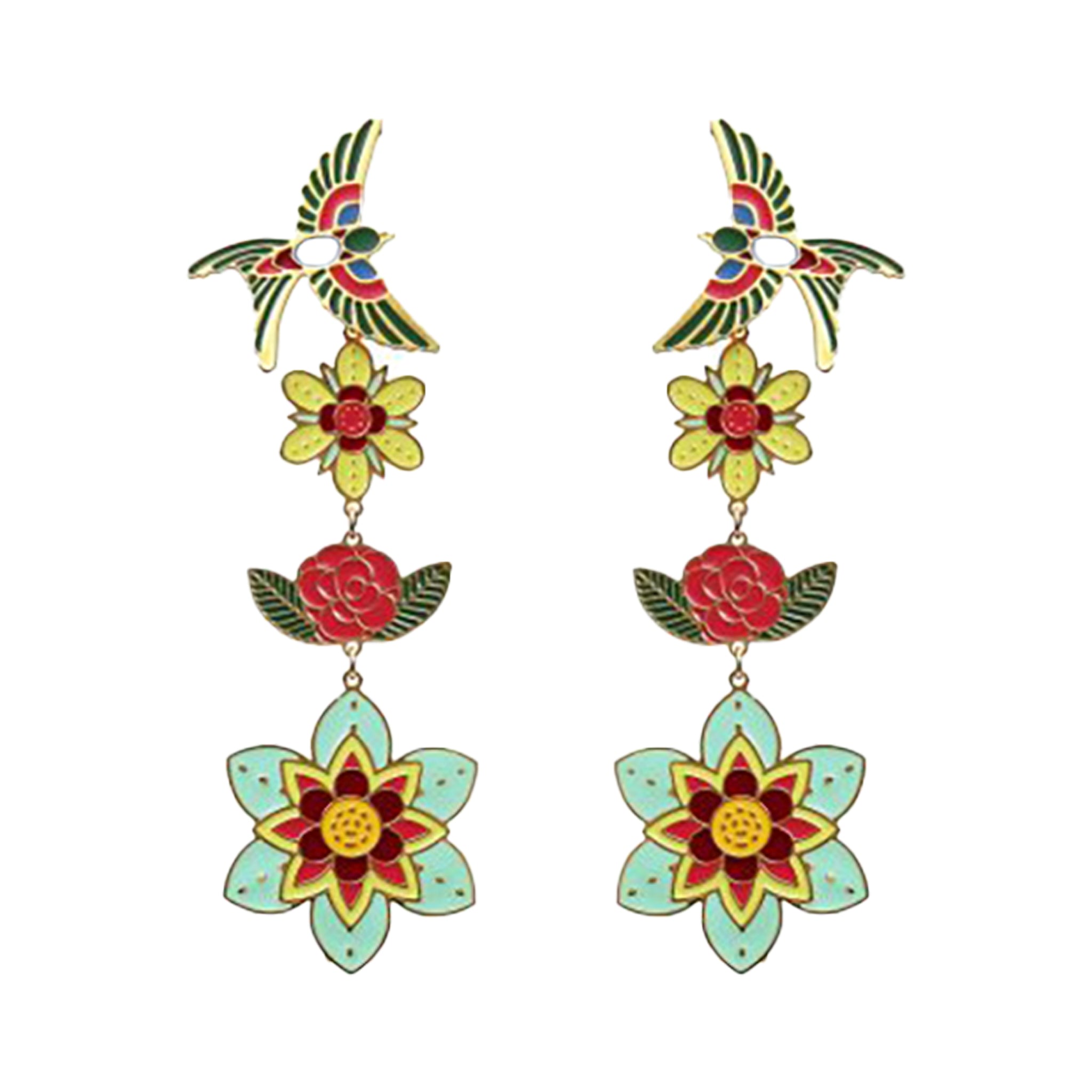Earrings Frida Pajarito