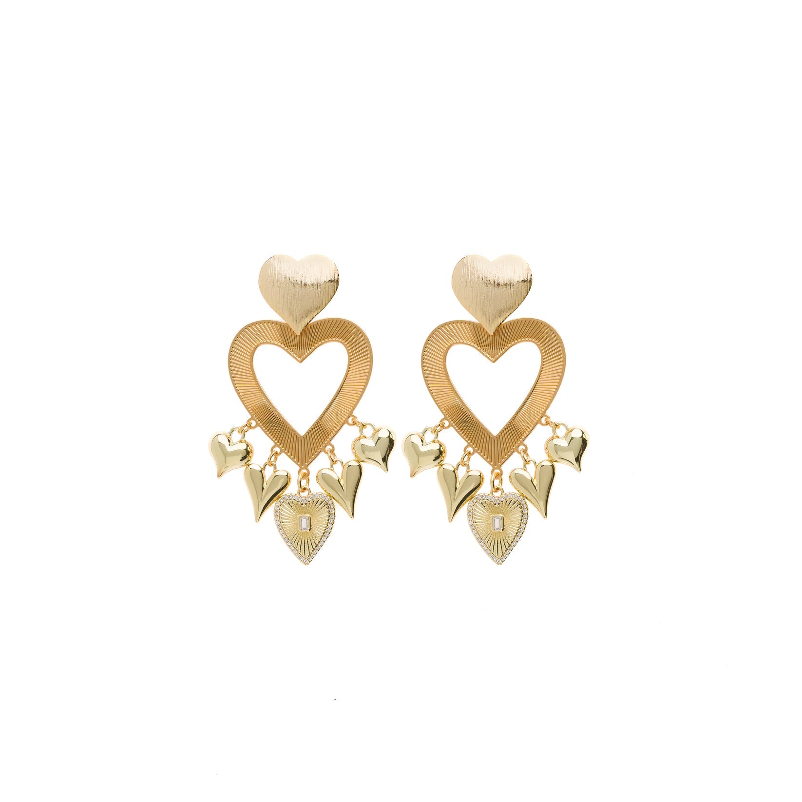 Earrings Gipsy Hearts