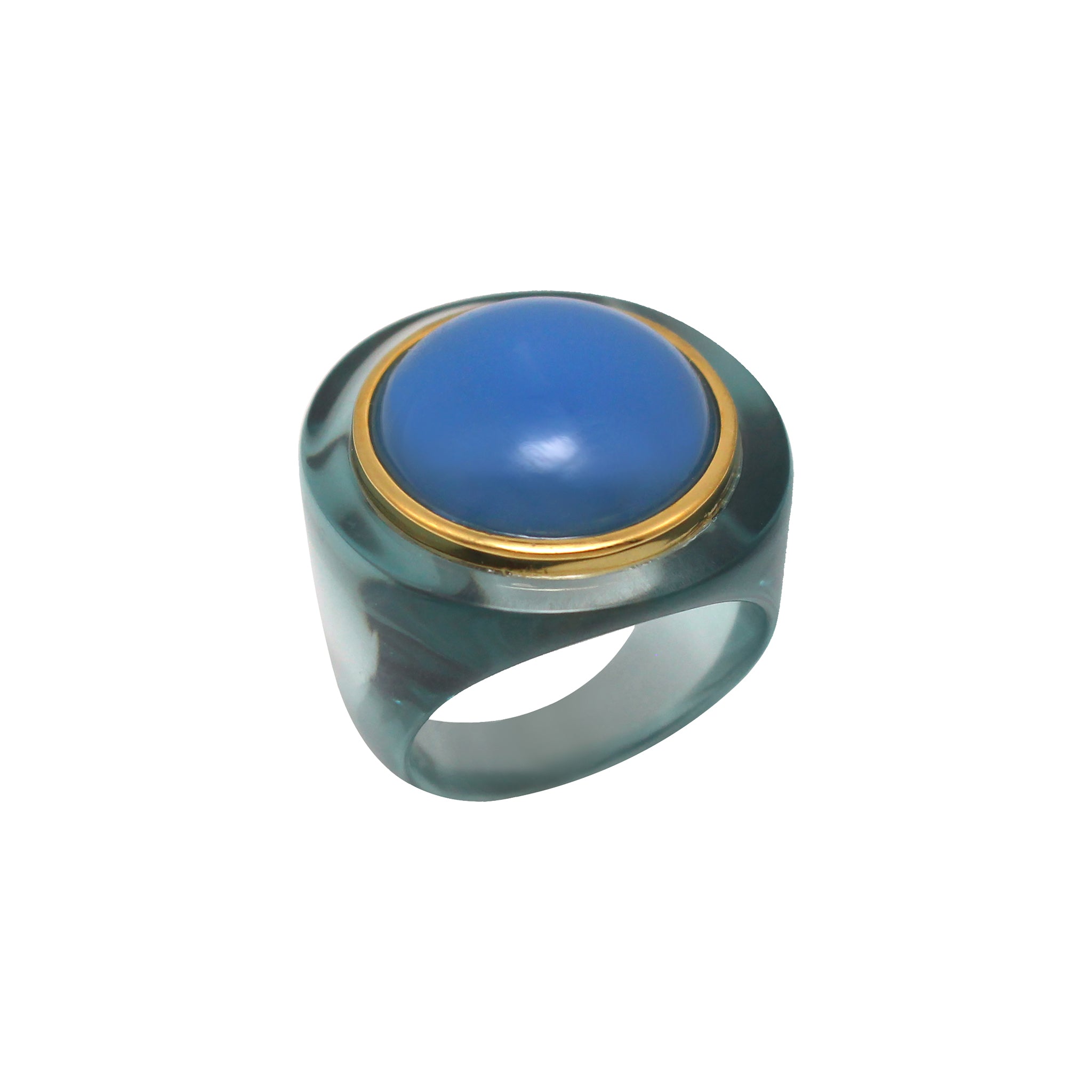 Ocean Ring - Deep Blue/Poly Periwinkle