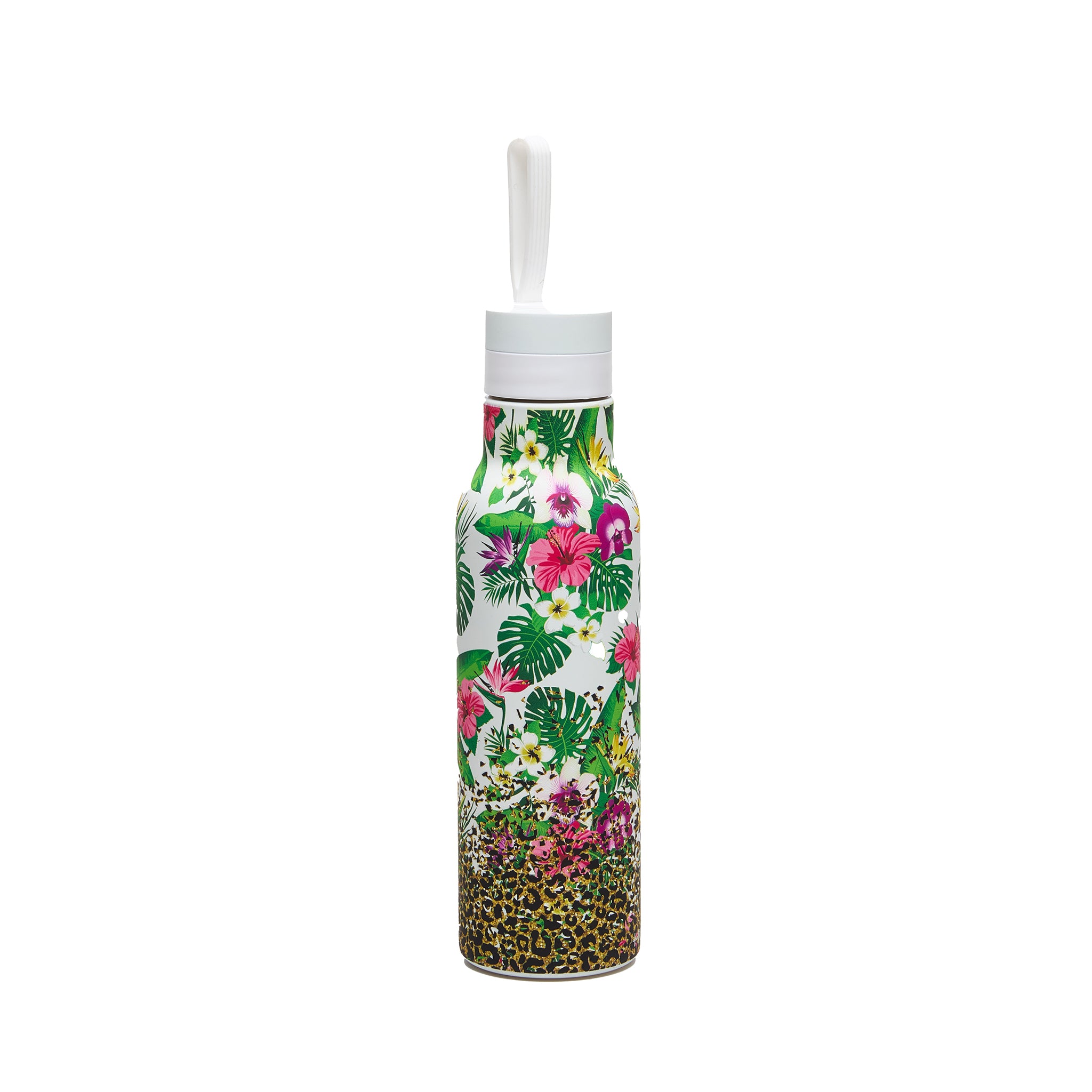 Thermal Bottle Steel 500ML - Glitter Flowers