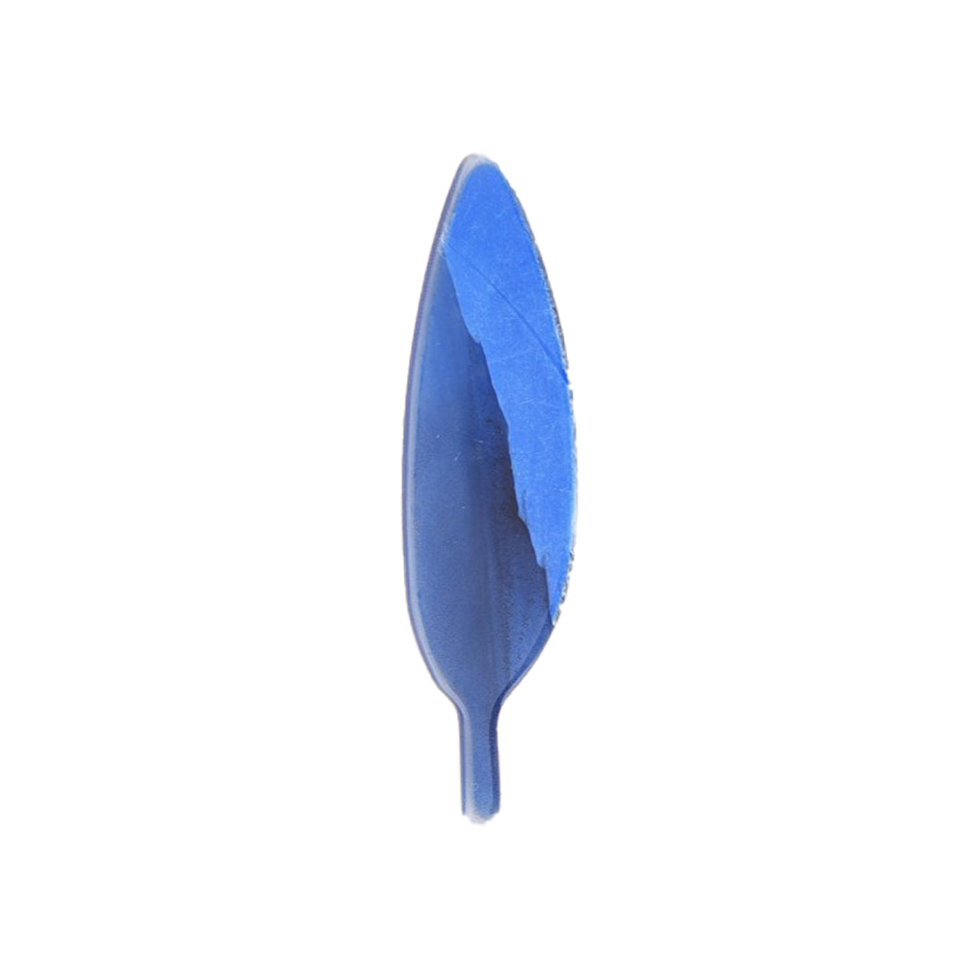 Resin Leaf Brooch - Blue