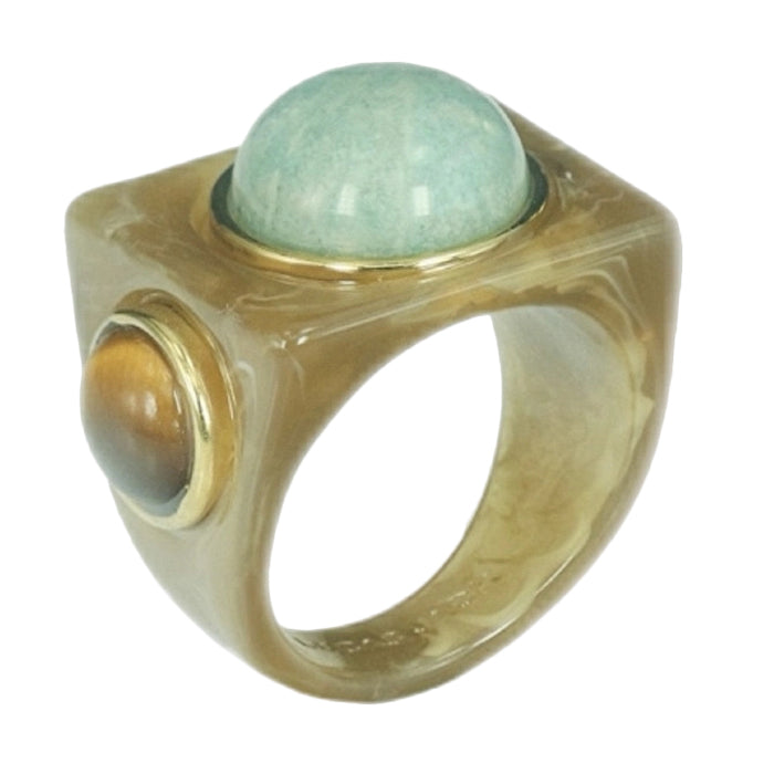 Liberty Ring with Amazonite