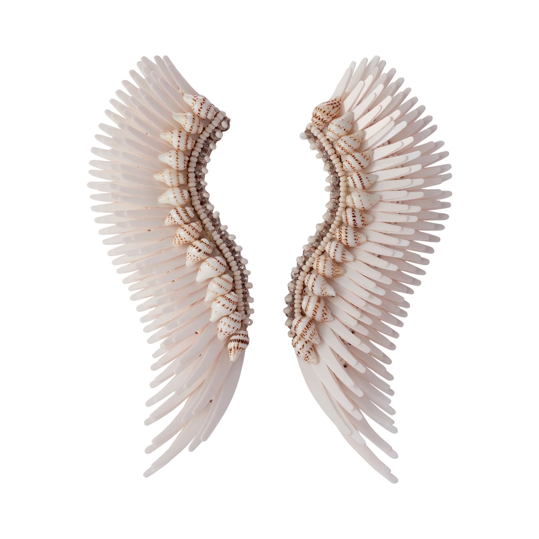 Shell Madeline Earrings - White