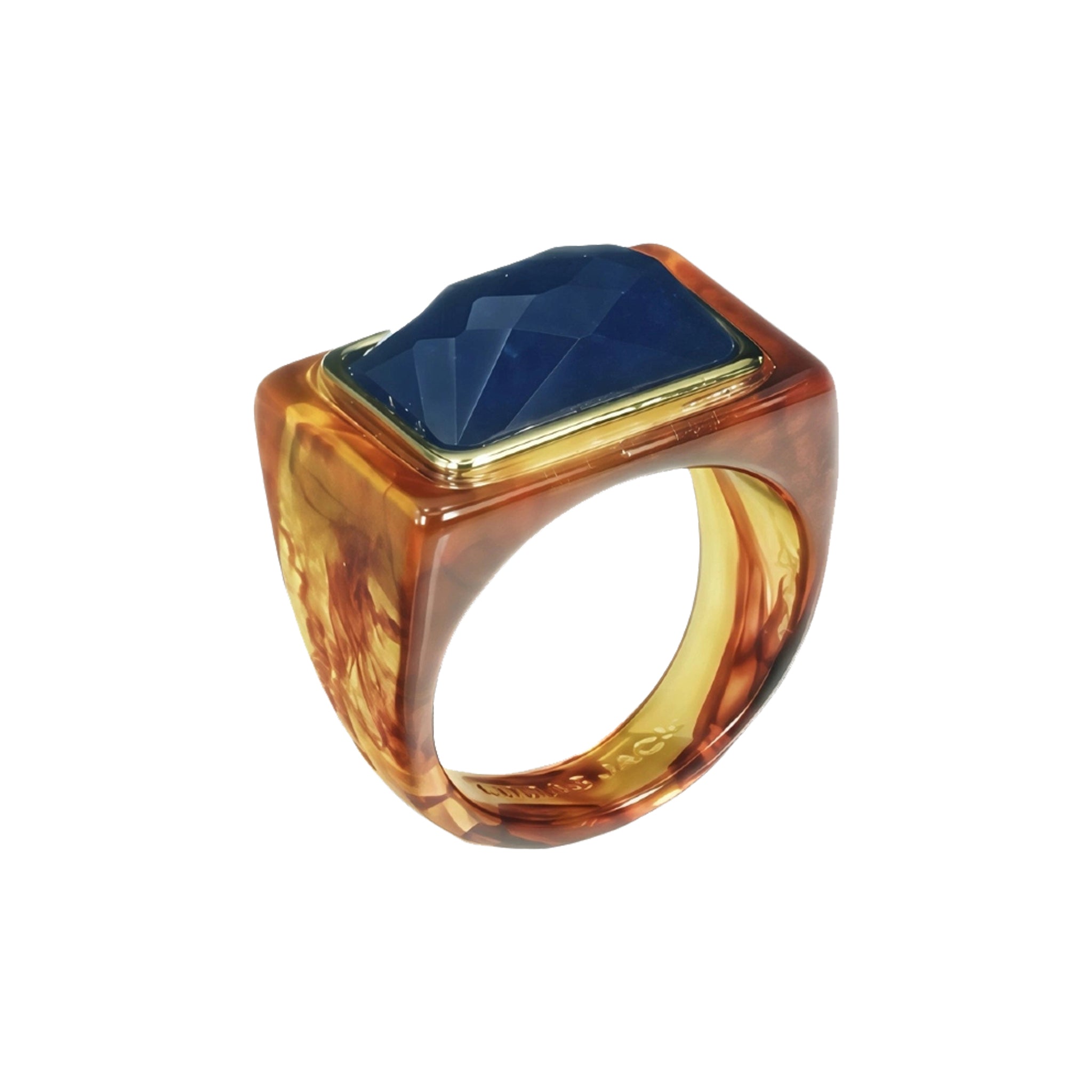 Magnolia Ring with Blue Quartz