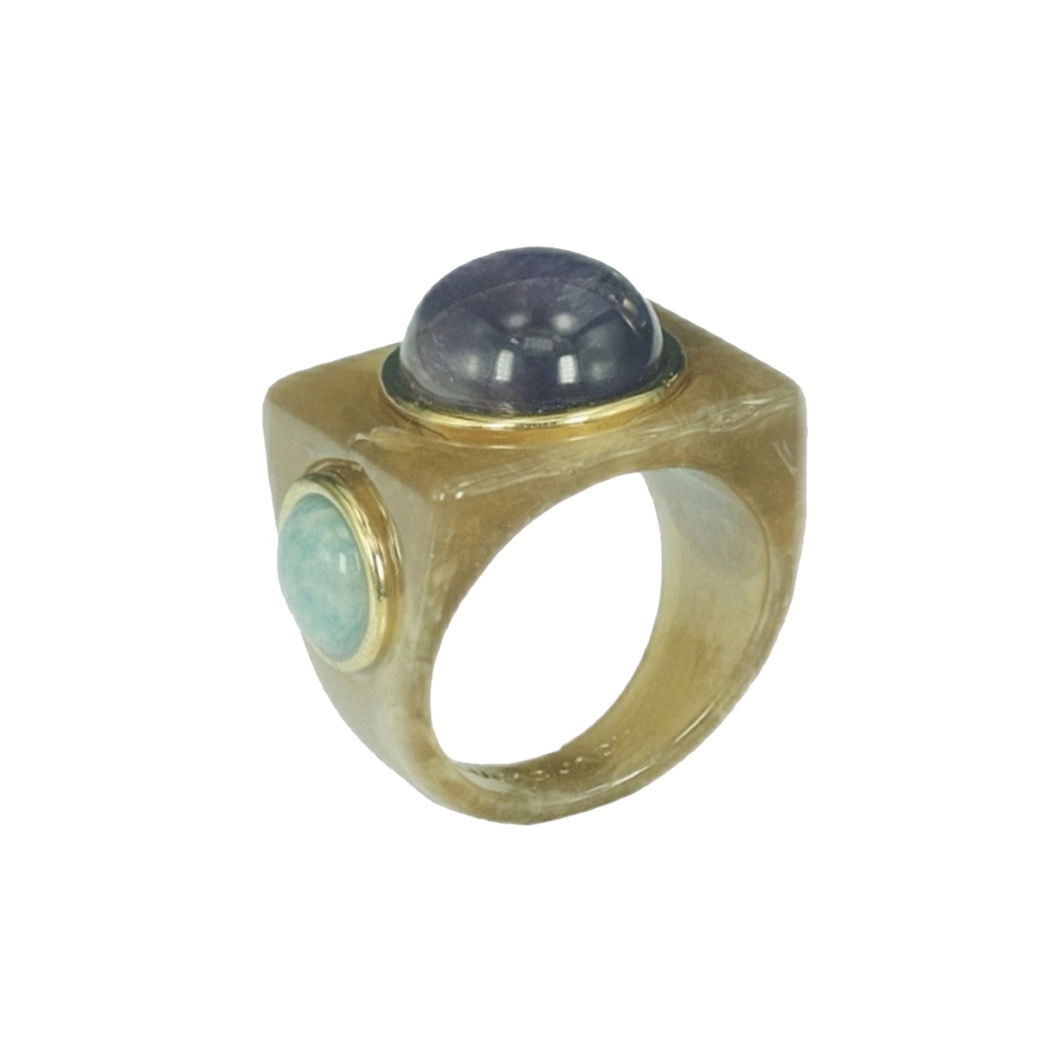 Liberty Ring with Amethyst
