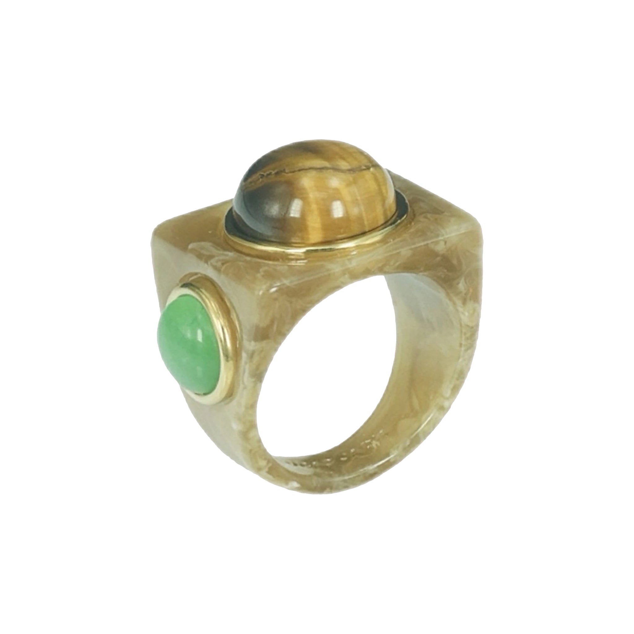 Liberty Ring with Tiger Eye