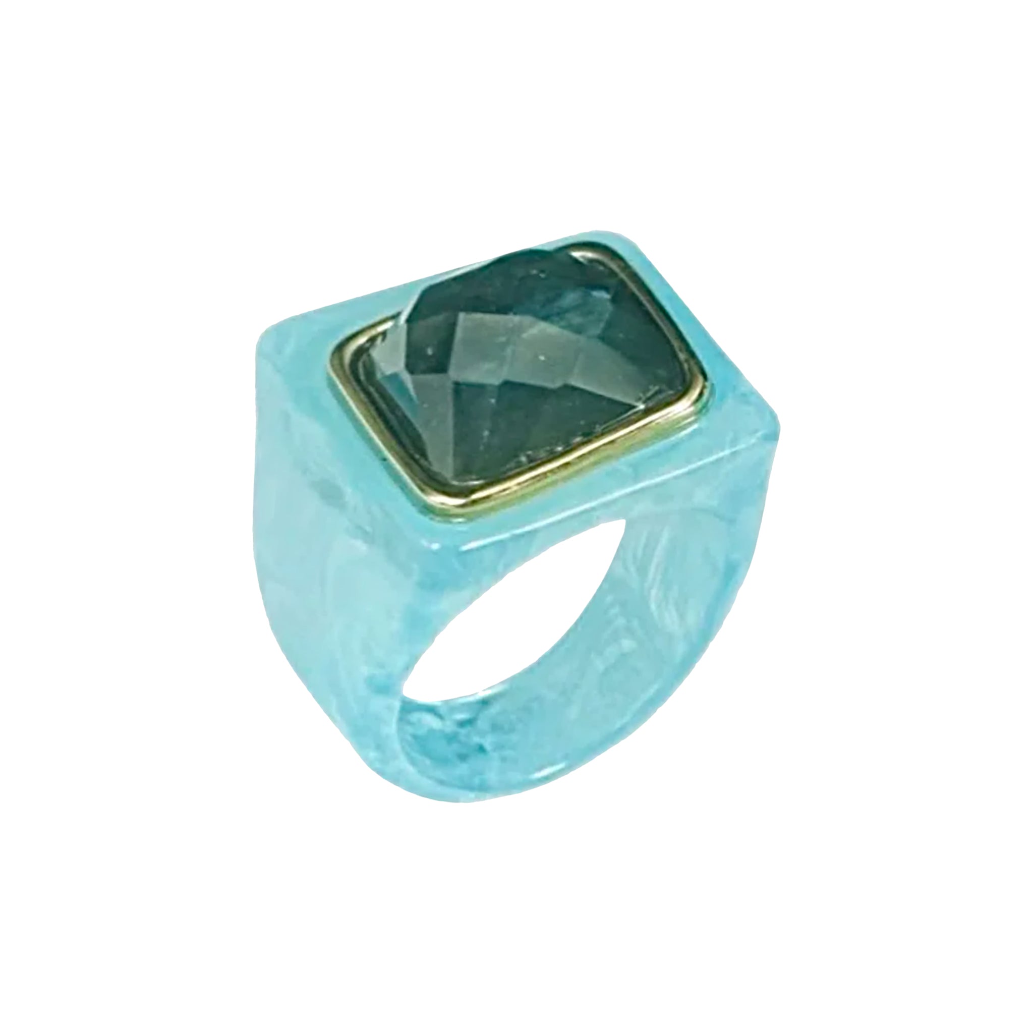 Haven Ring with Labradorite