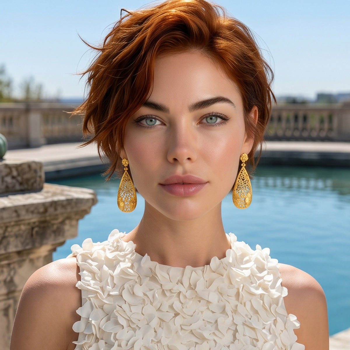 Serenata Sleeper Earrings – Gold-Plated