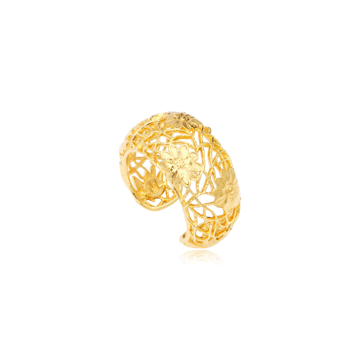 Serenata adjustable ring - Golden