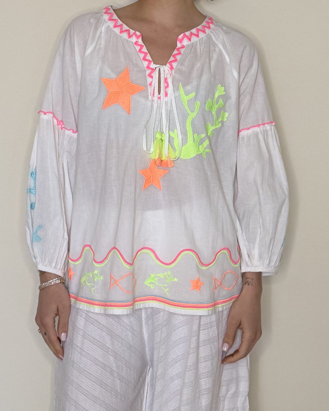 Sirena Cotton Blouse