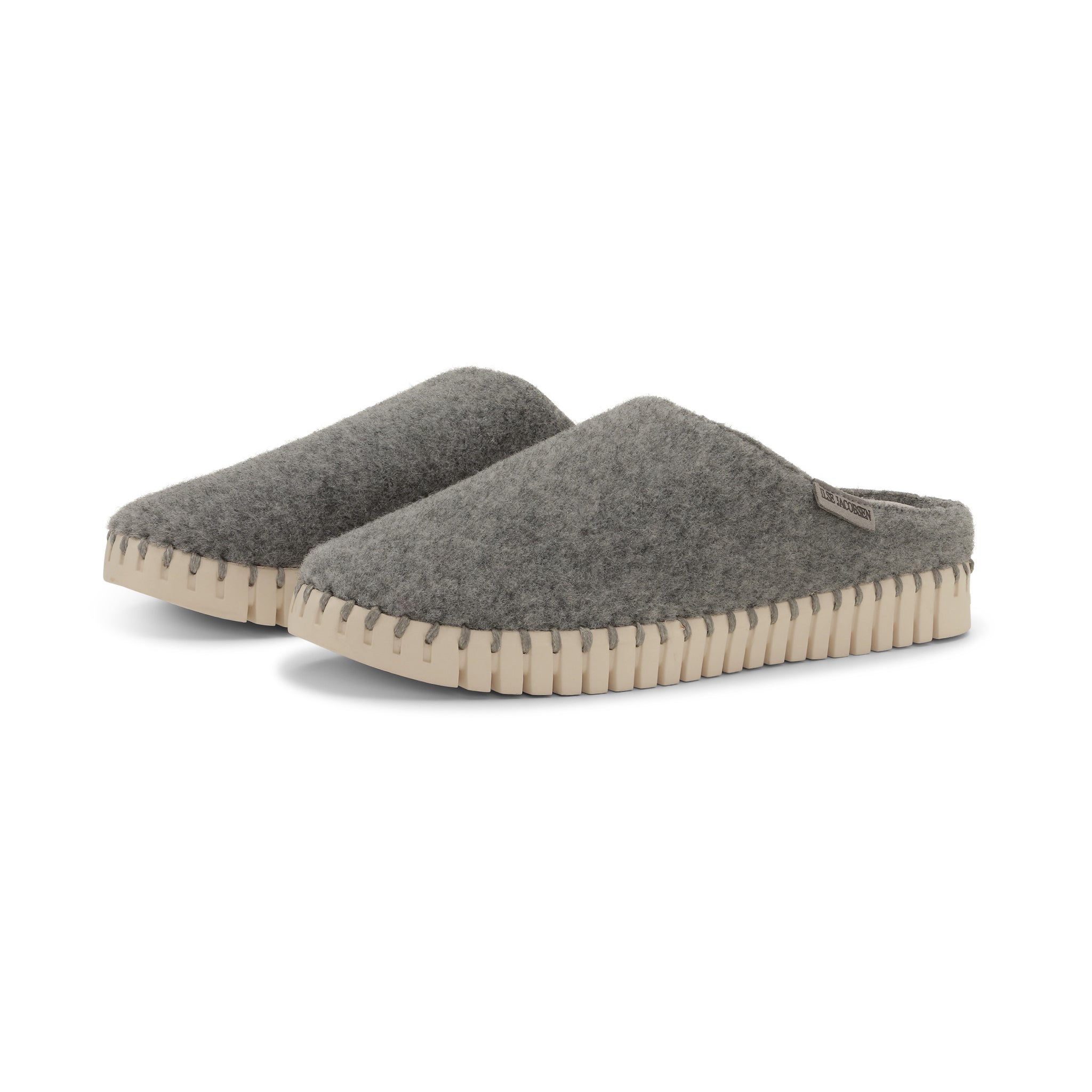 Tulip Felt slipper - Pumice Stone