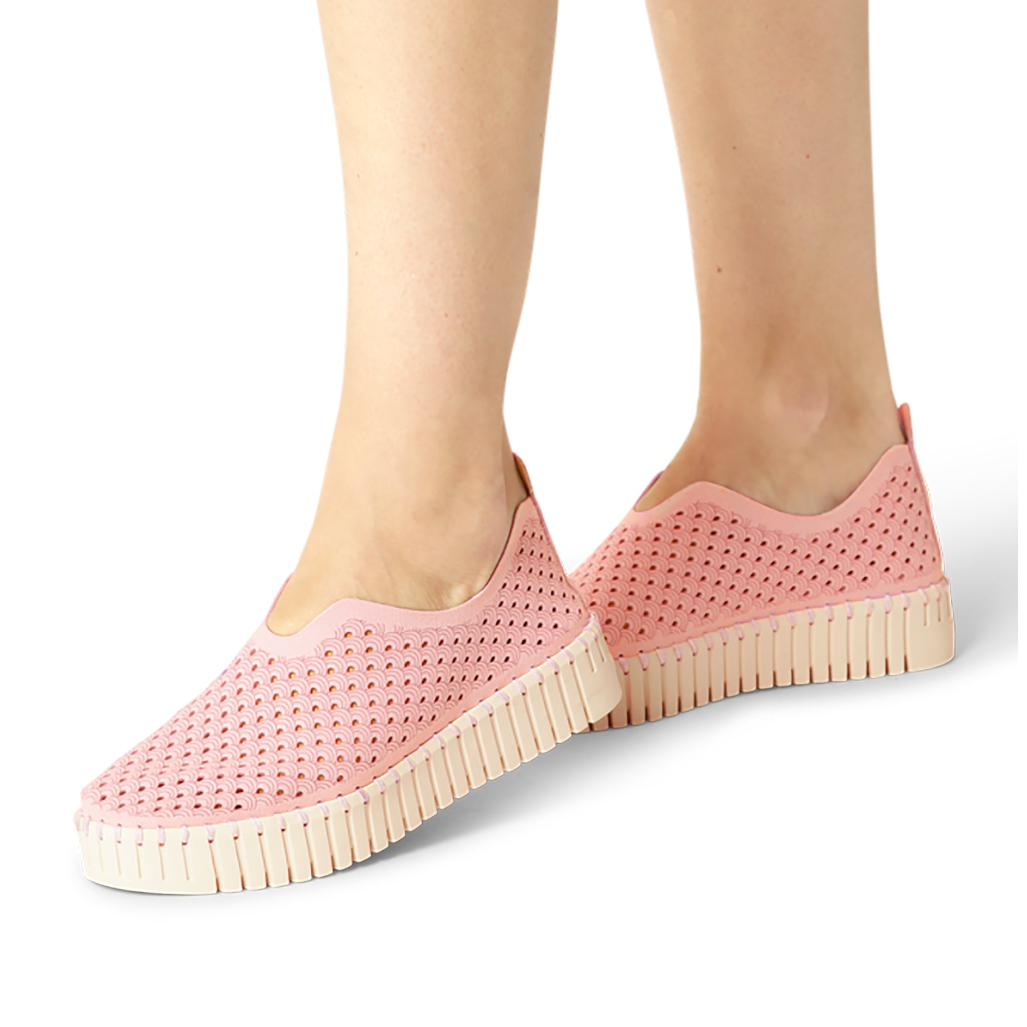 Tulip Slip-In On Plateau Sole - Adobe Rose