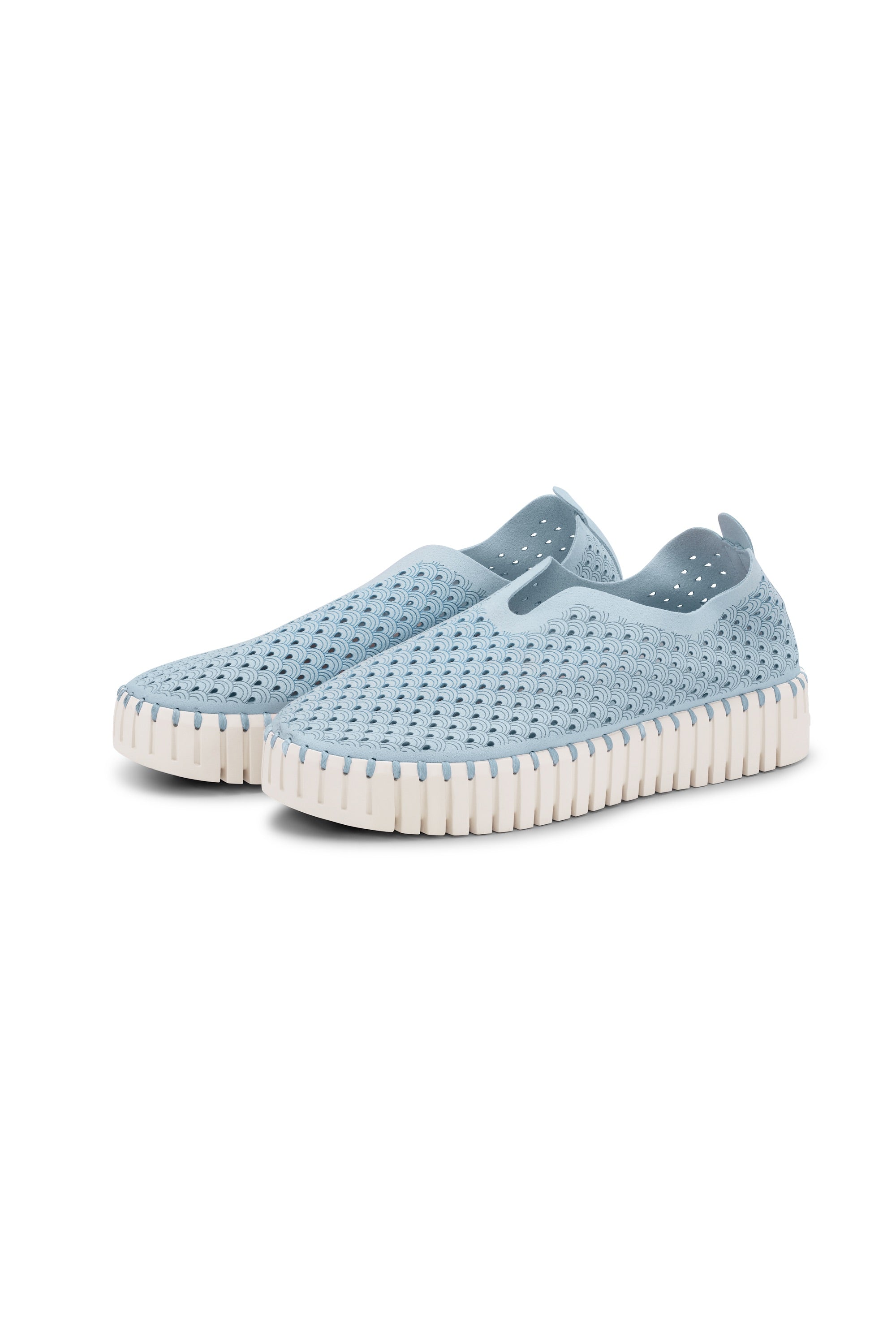 Tulip Slip-In On Plateau Sole - Ash Blue