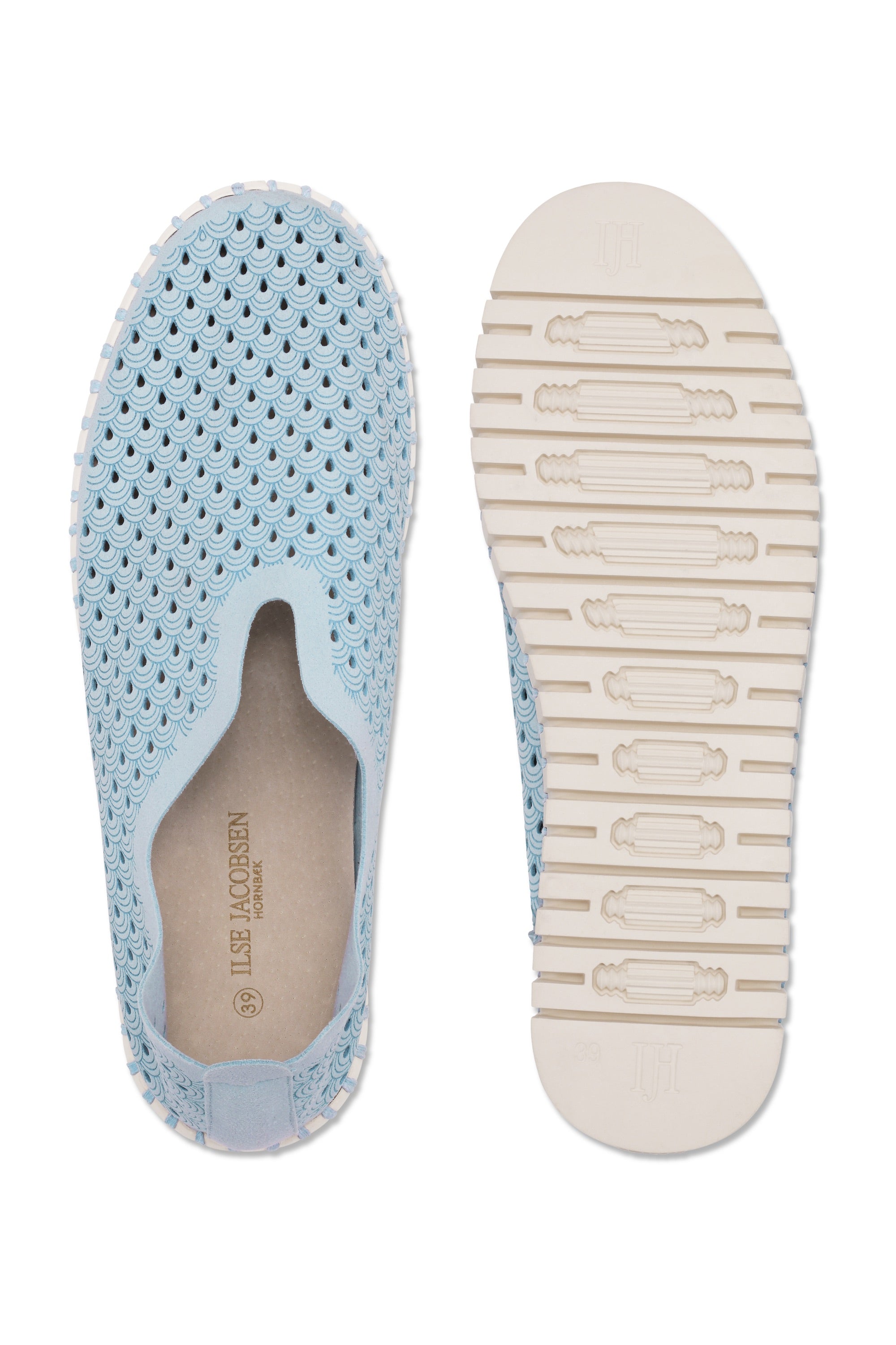 Tulip Slip-In On Plateau Sole - Ash Blue