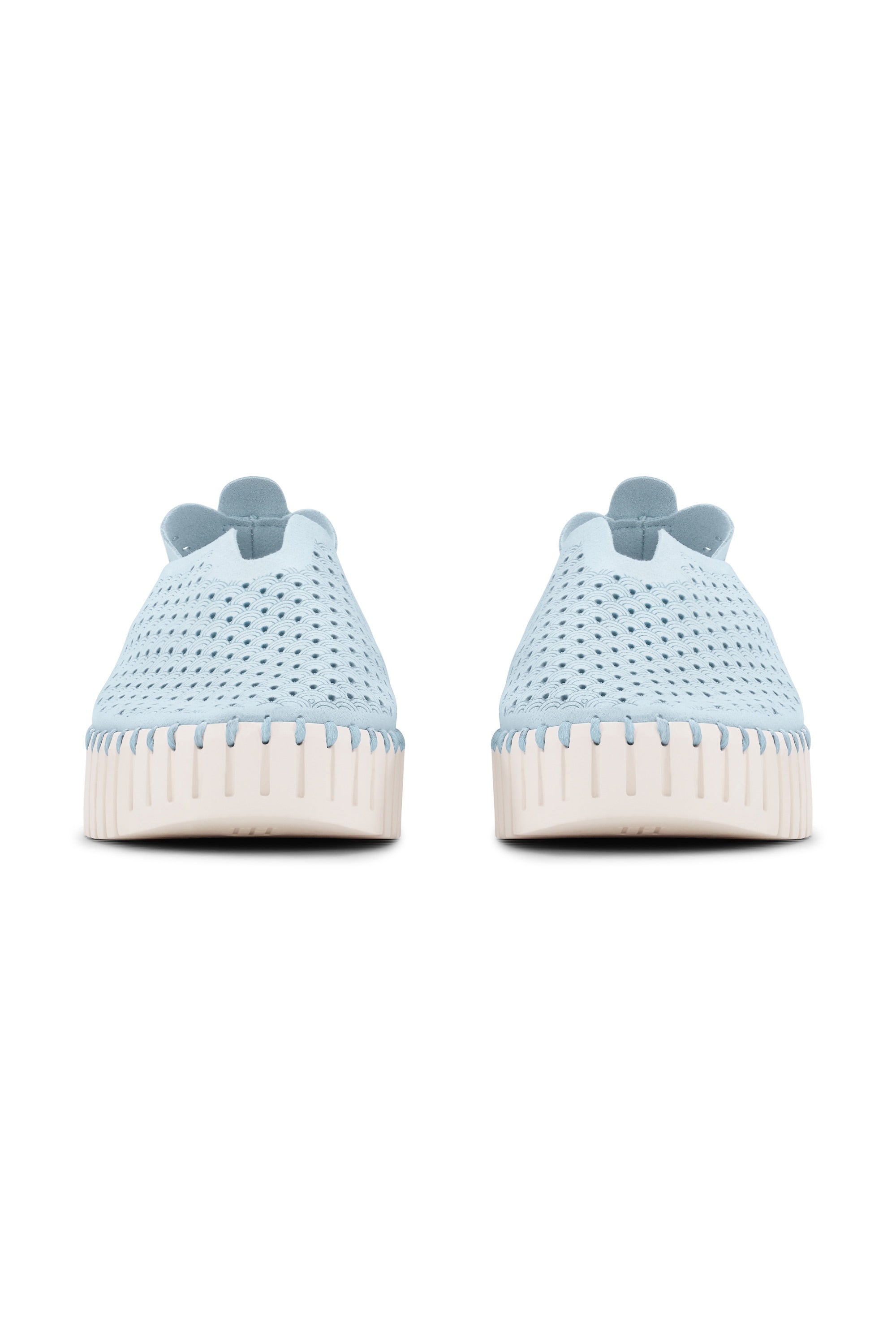 Tulip Slip-In On Plateau Sole - Ash Blue