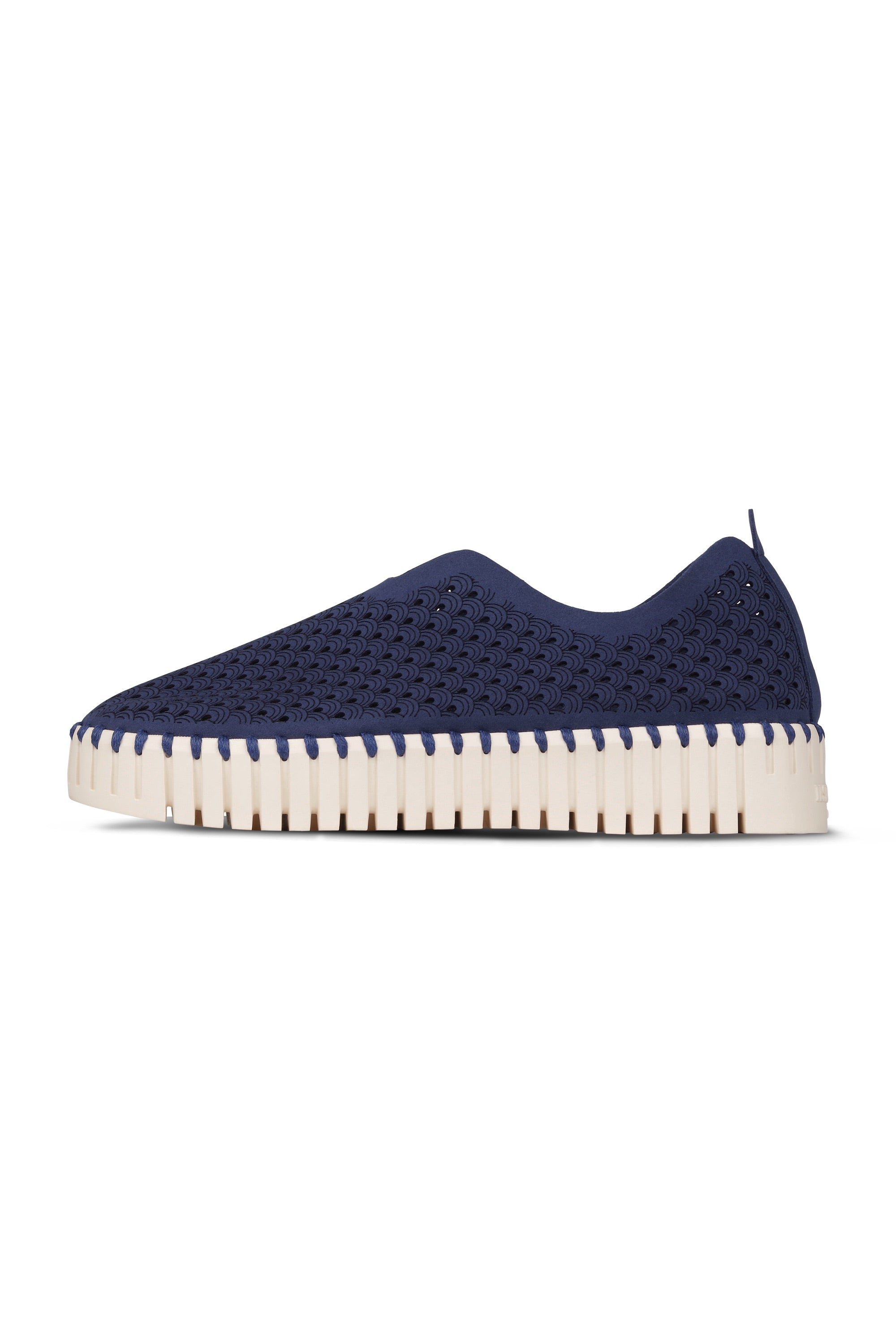 Tulip Slip-In On Plateau Sole - Dark Indigo