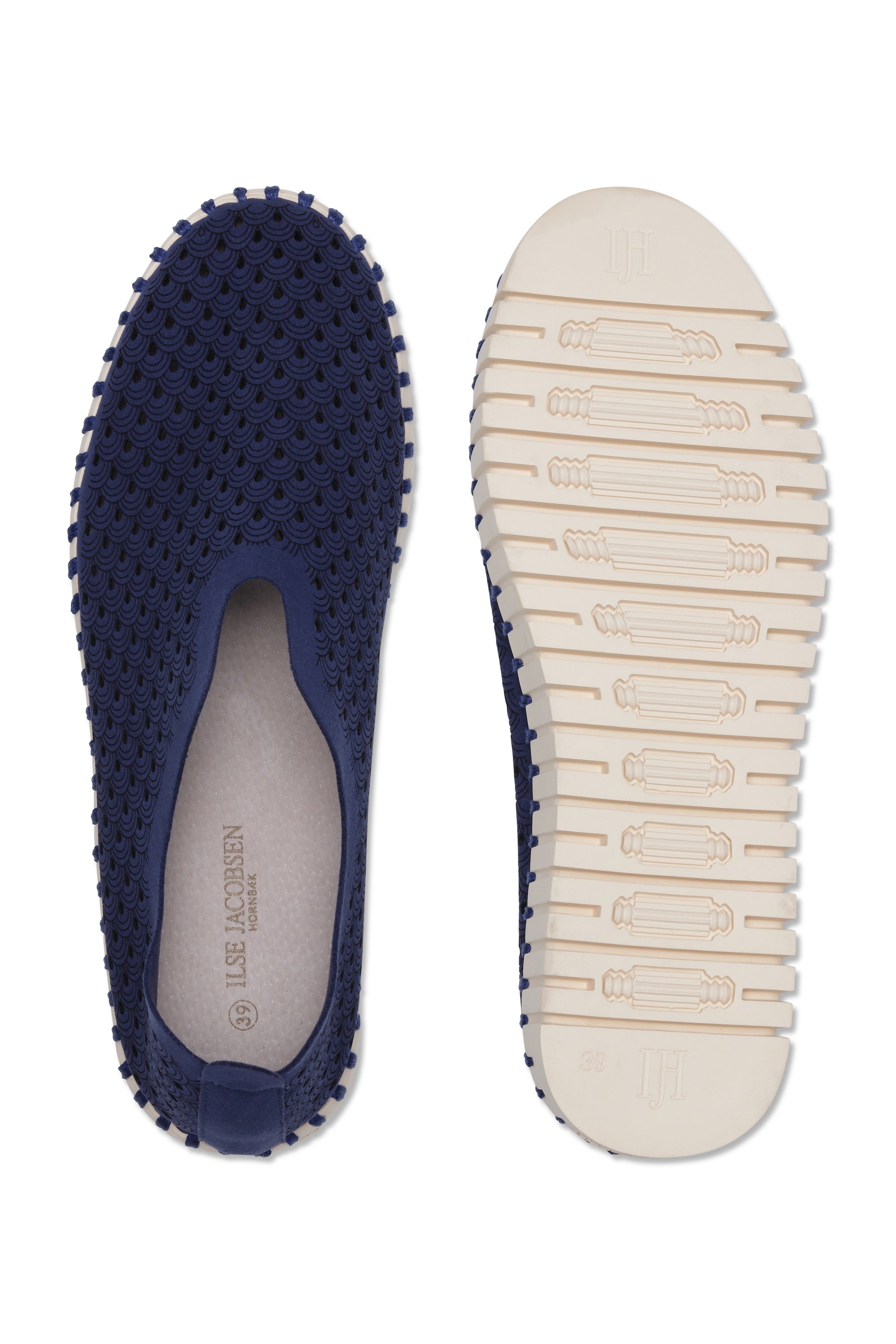 Tulip Slip-In On Plateau Sole - Dark Indigo