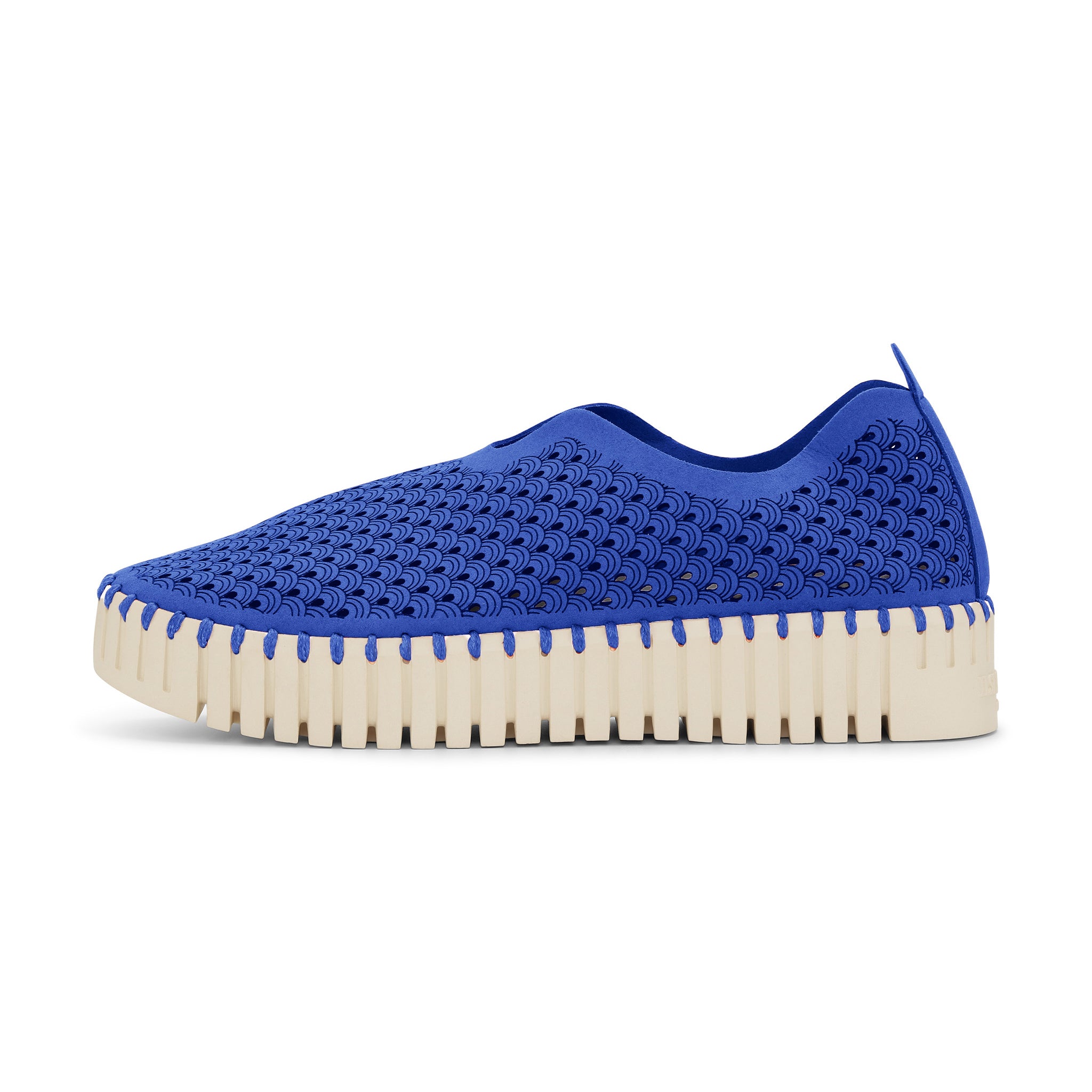 Tulip Slip-In On Plateau Sole - Blue Web