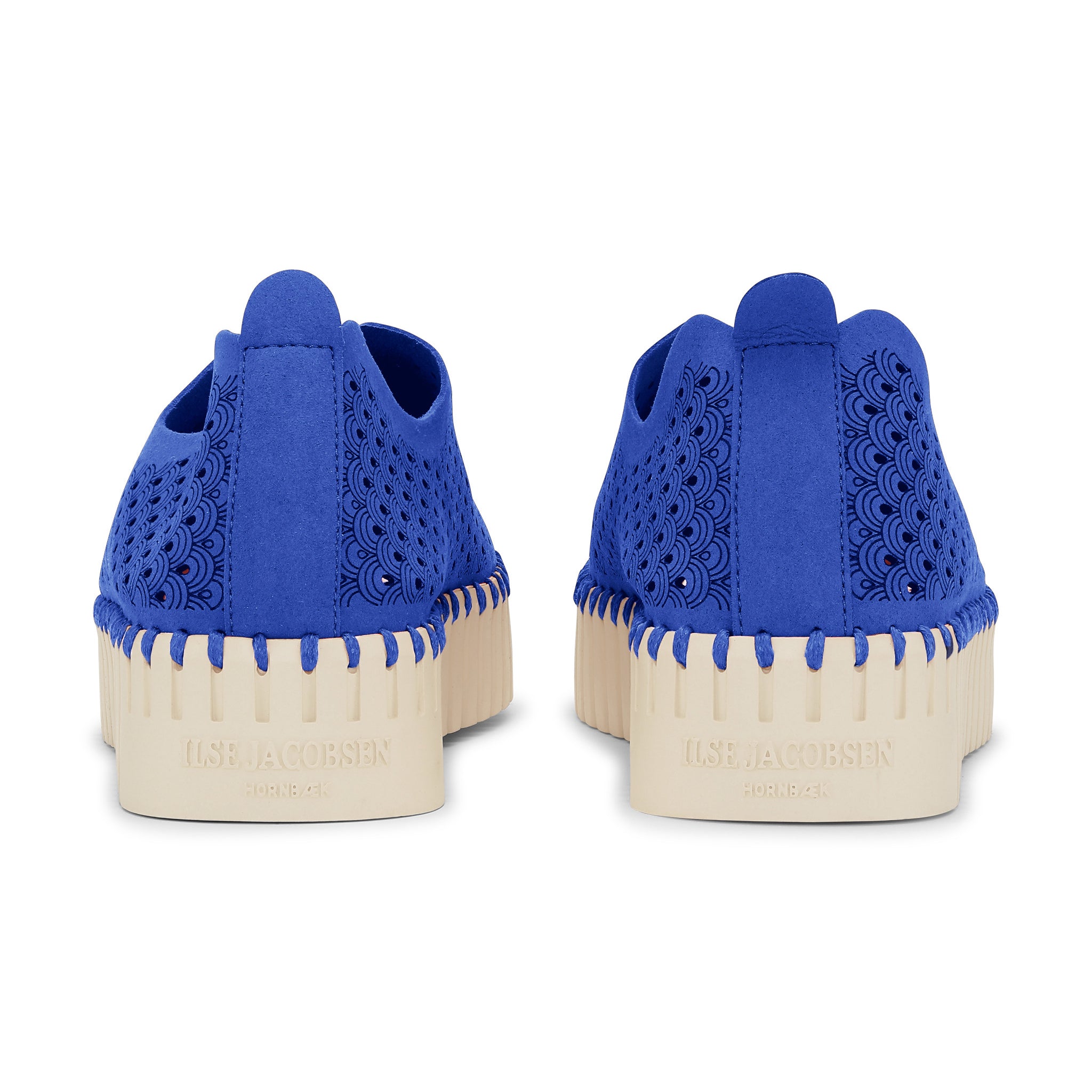 Tulip Slip-In On Plateau Sole - Blue Web