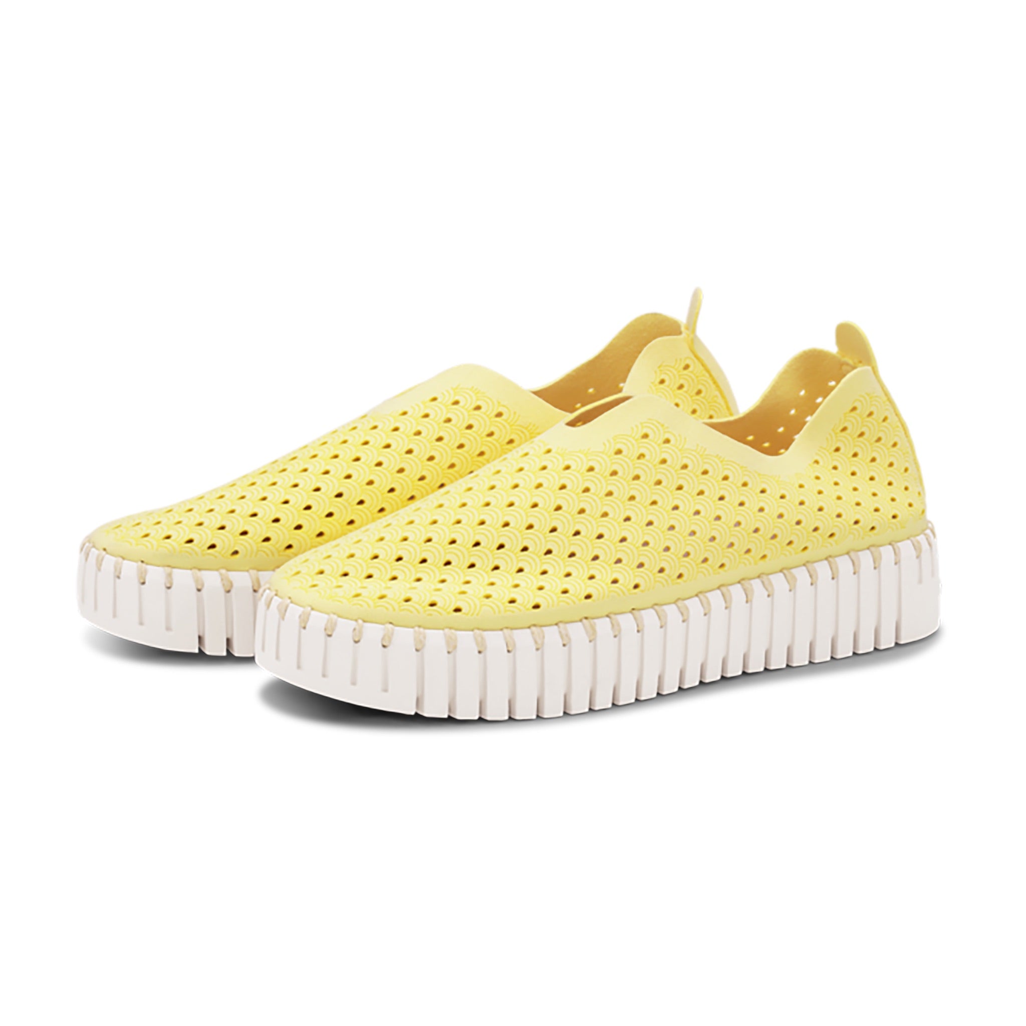 Tulip Slip-In On Plateau Sole - Lemon Drop