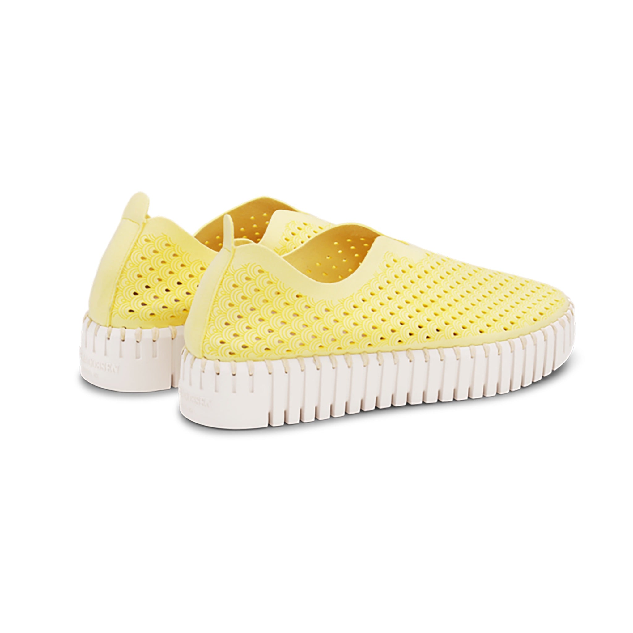 Tulip Slip-In On Plateau Sole - Lemon Drop