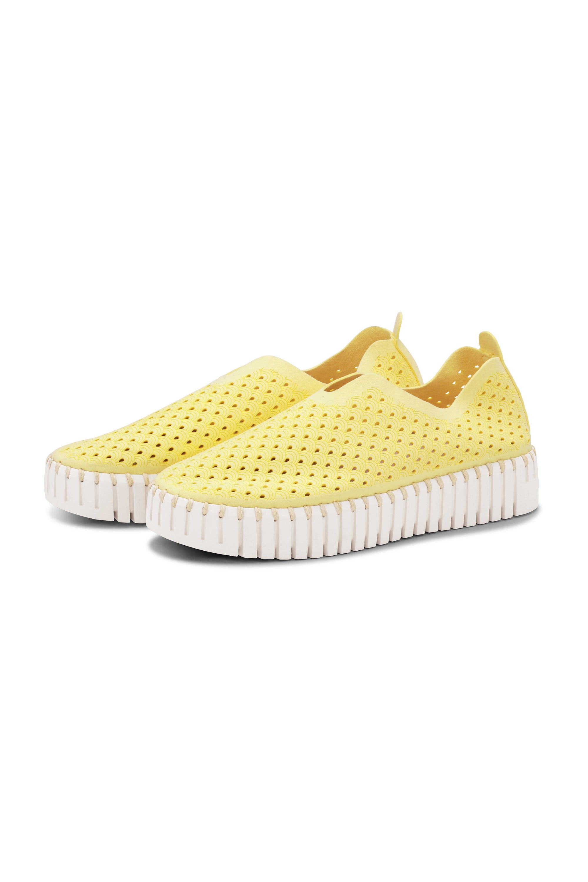 Tulip Slip-In On Plateau Sole - Lemon Drop