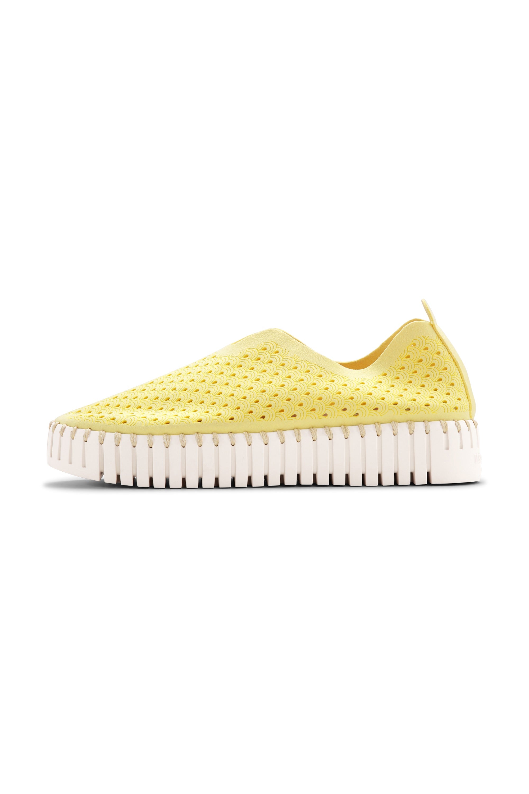 Tulip Slip-In On Plateau Sole - Lemon Drop