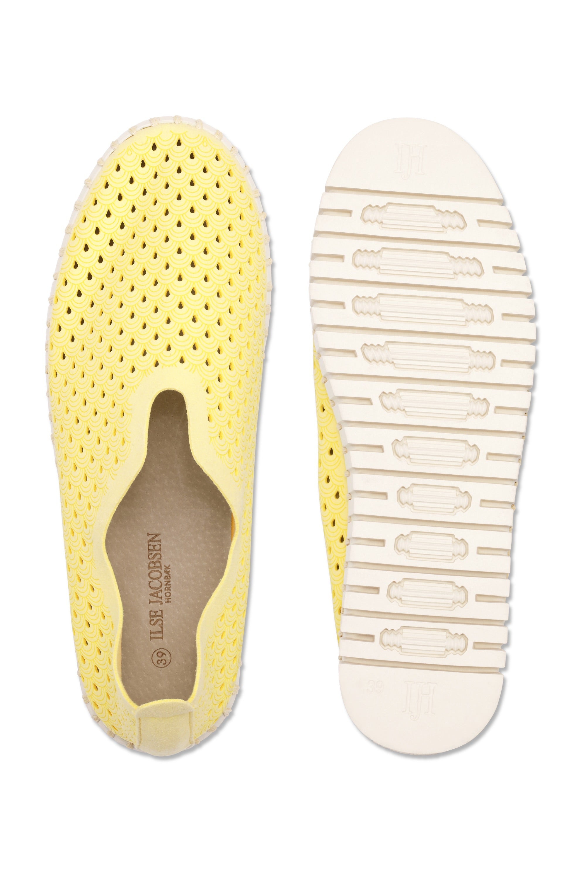 Tulip Slip-In On Plateau Sole - Lemon Drop