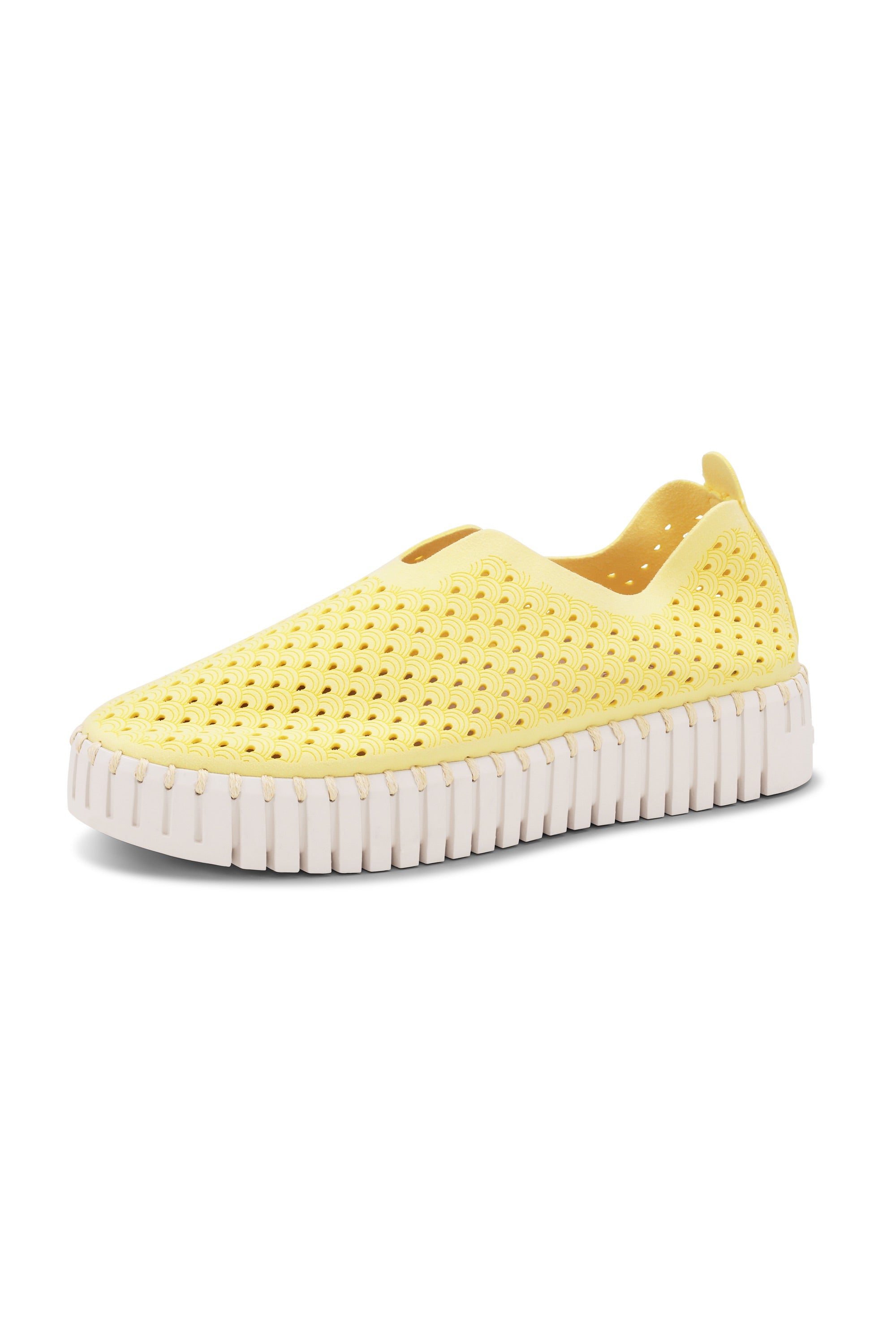 Tulip Slip-In On Plateau Sole - Lemon Drop