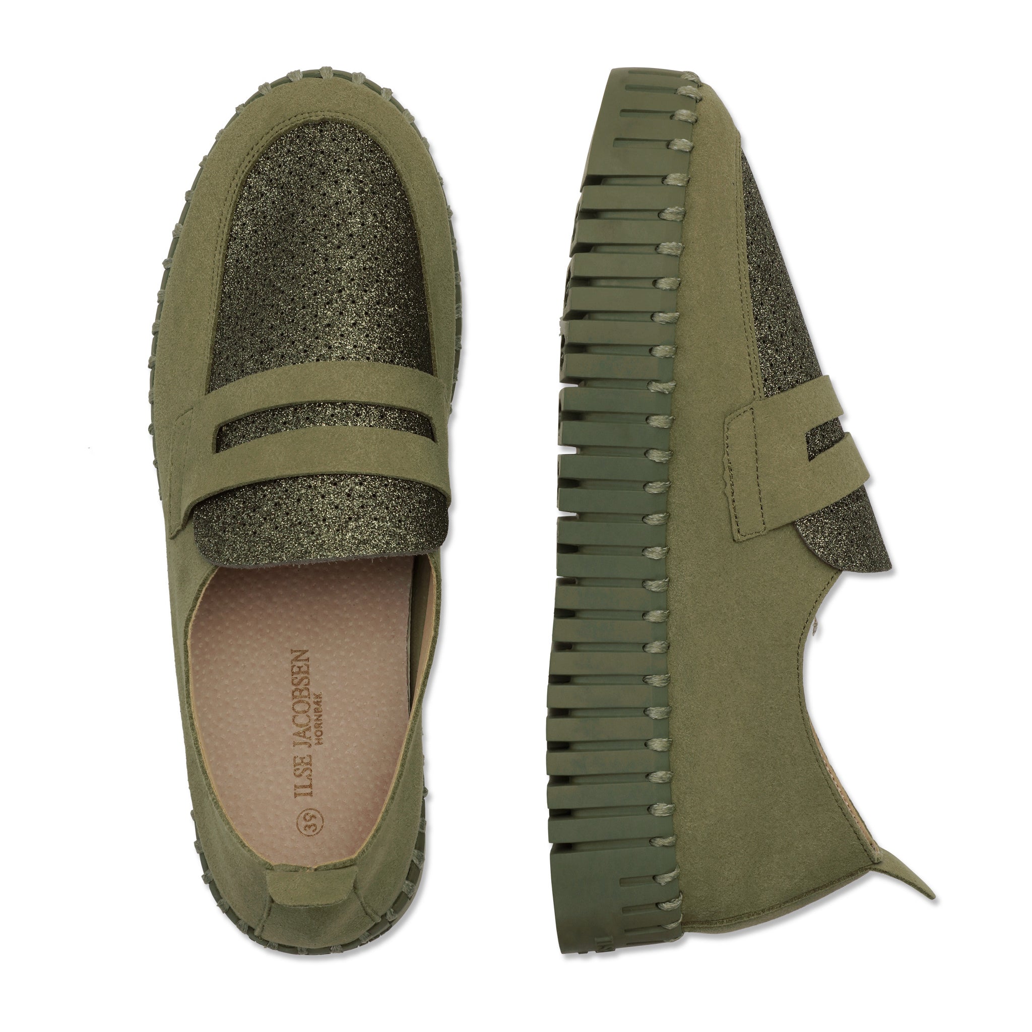 Tulip Loafer Glimmer - Army