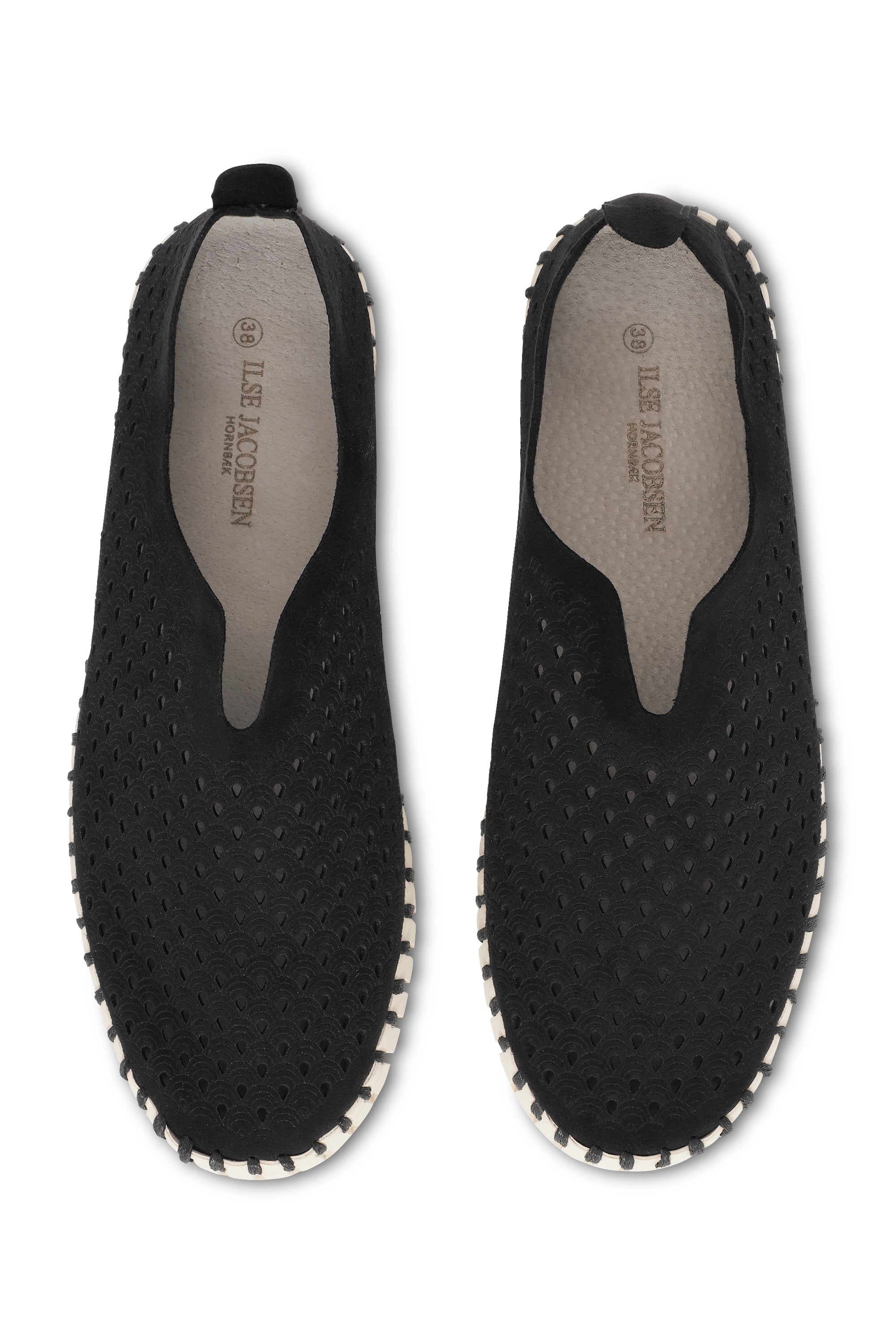 Tulip Slip-In On Plateau Sole - Black