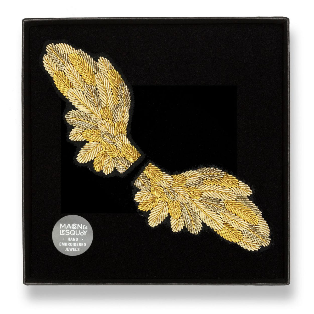 Double Wing of Samothrace Brooch
