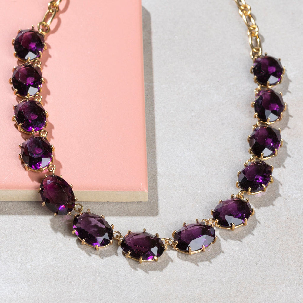 Anita Amethyst Necklace