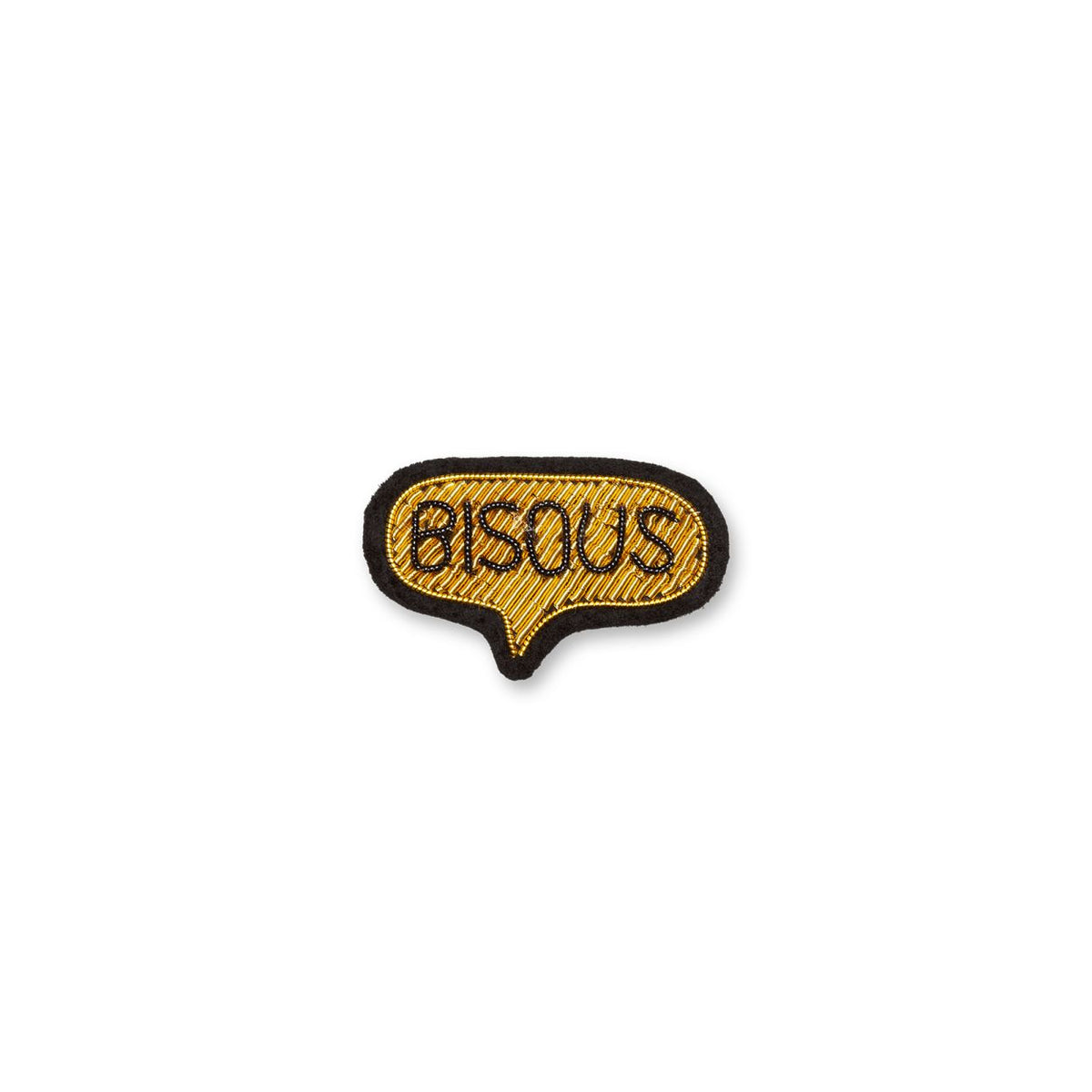 Golden Bisous Brooch
