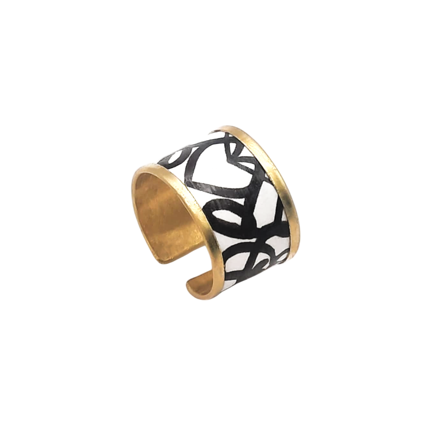 Black Heart Ring