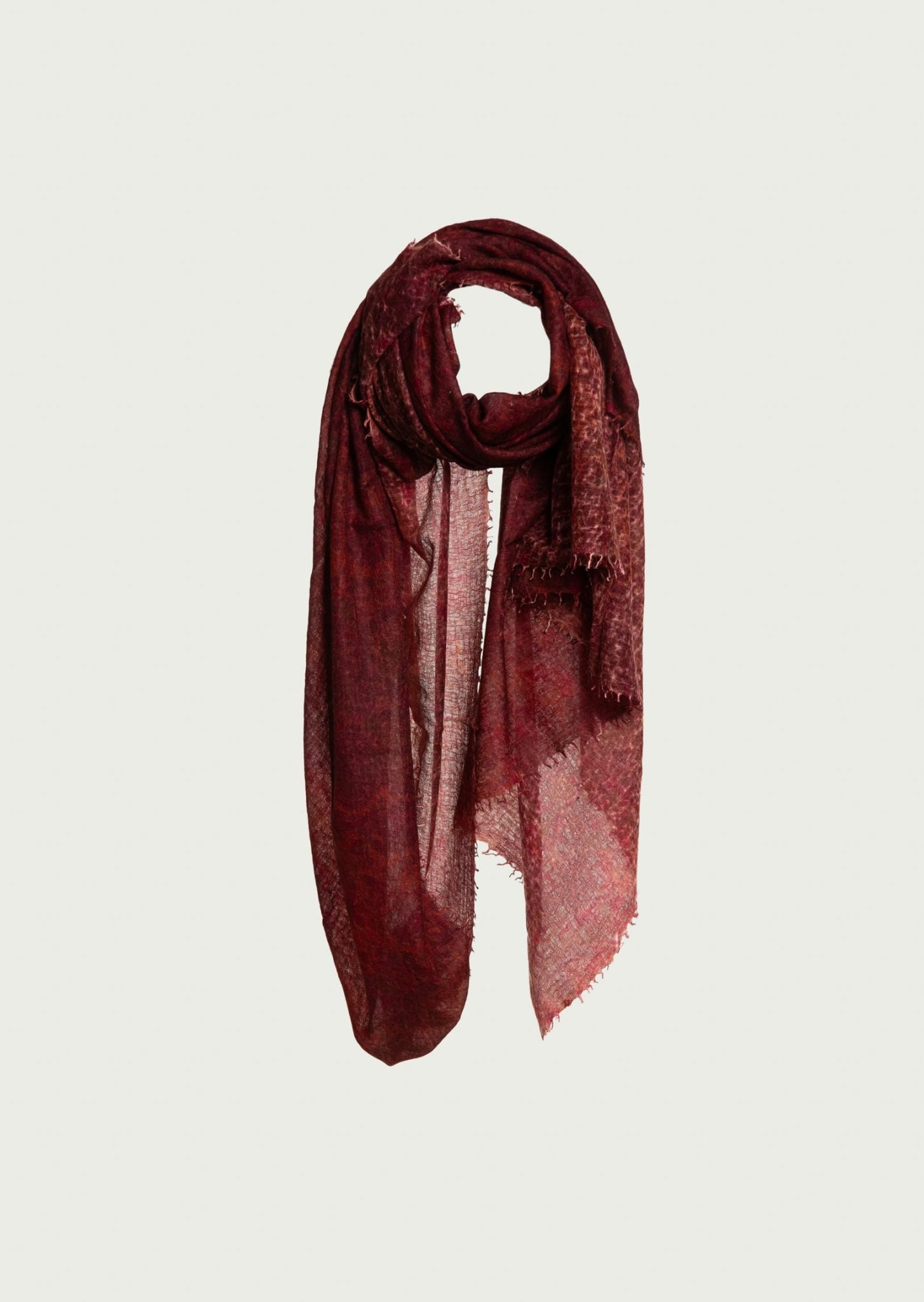 Souffle Semi Felted Shawl Print