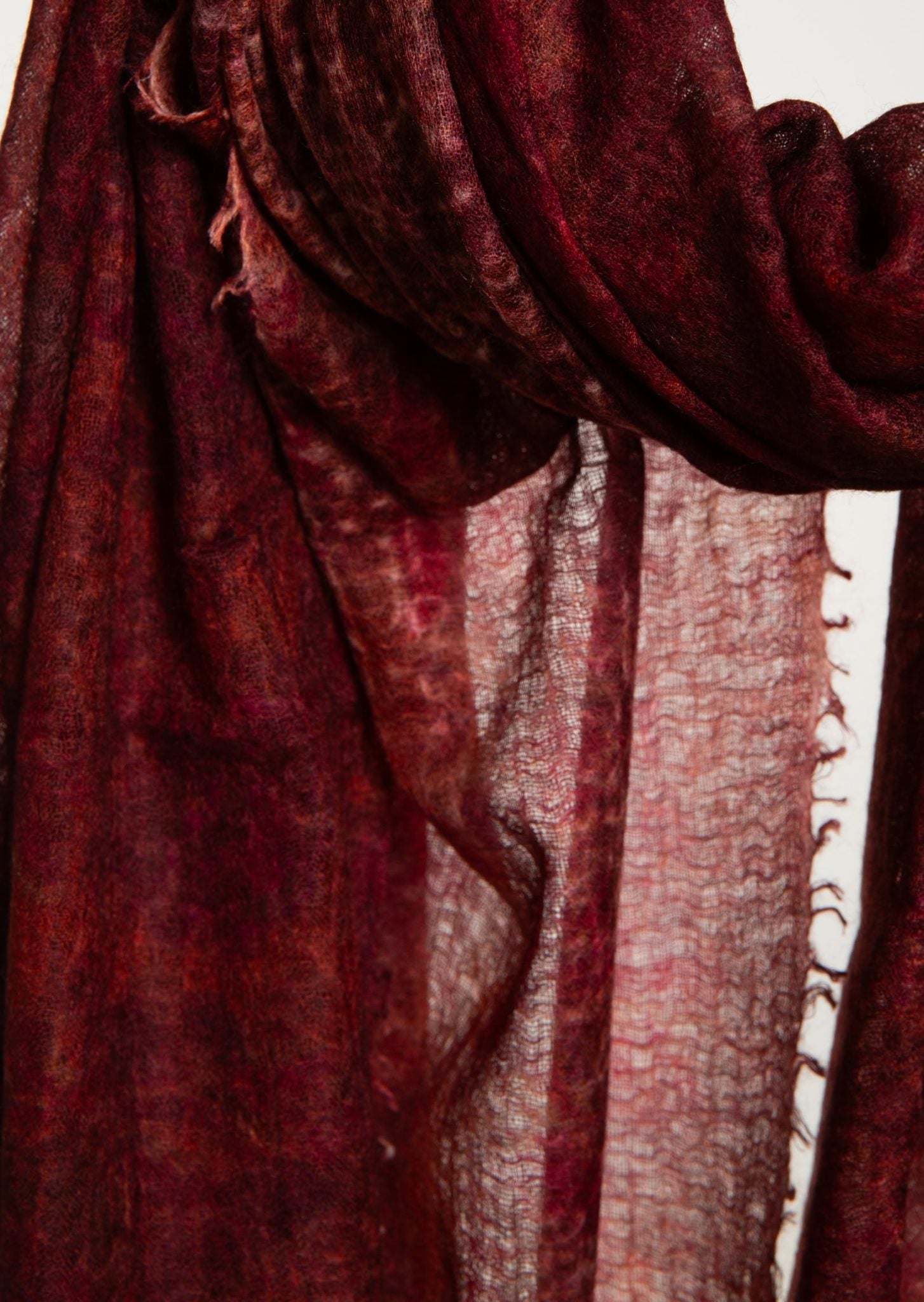 Souffle Semi Felted Shawl Print