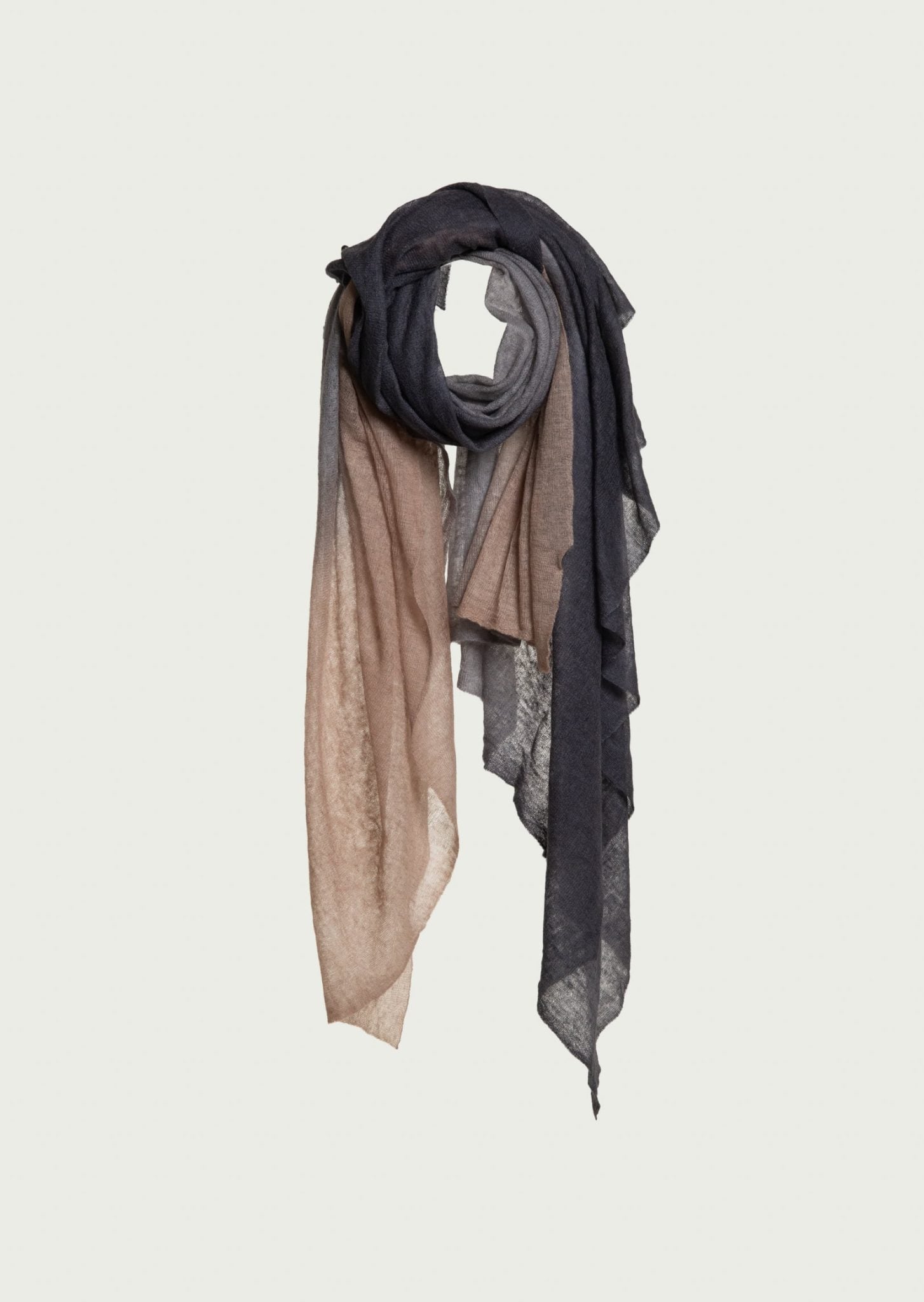 Cloud Knitted Shawl Degradee